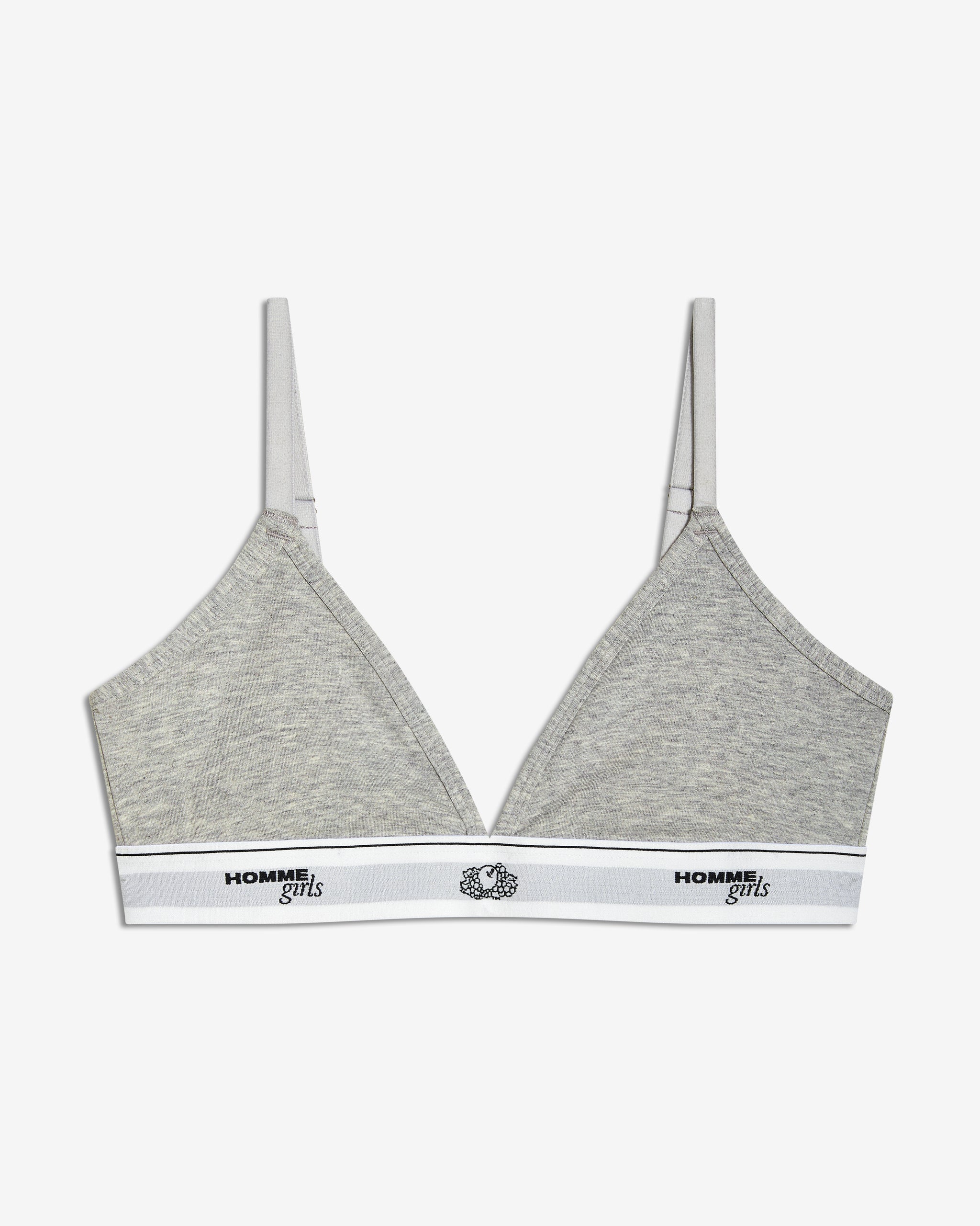 HOMMEGIRLS X Fruit of the Loom Triangle Bralette (3-Pack)