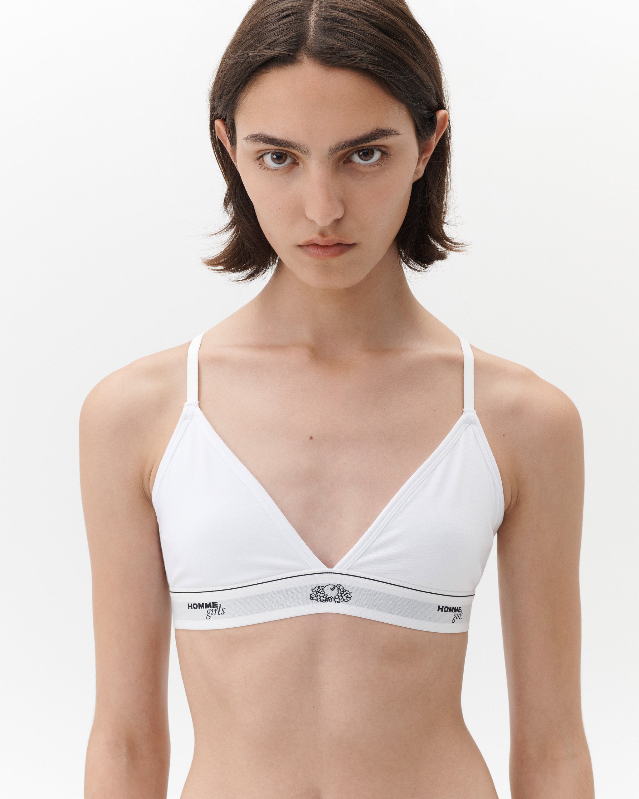 HOMMEGIRLS X Fruit of the Loom Triangle Bralette (3-Pack)