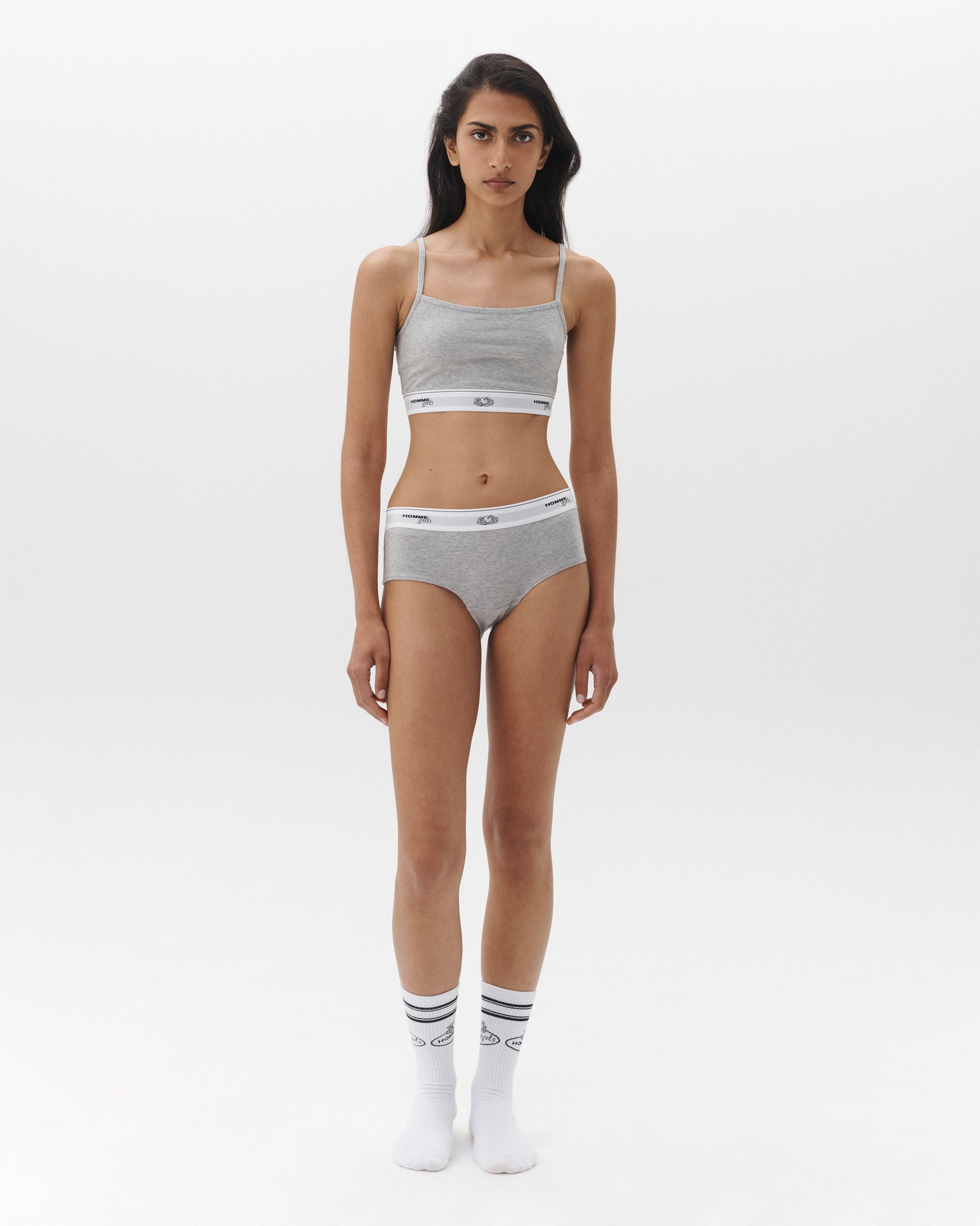 HOMMEGIRLS X Fruit of the LoomCami Bralette (3-Pack) Stripe