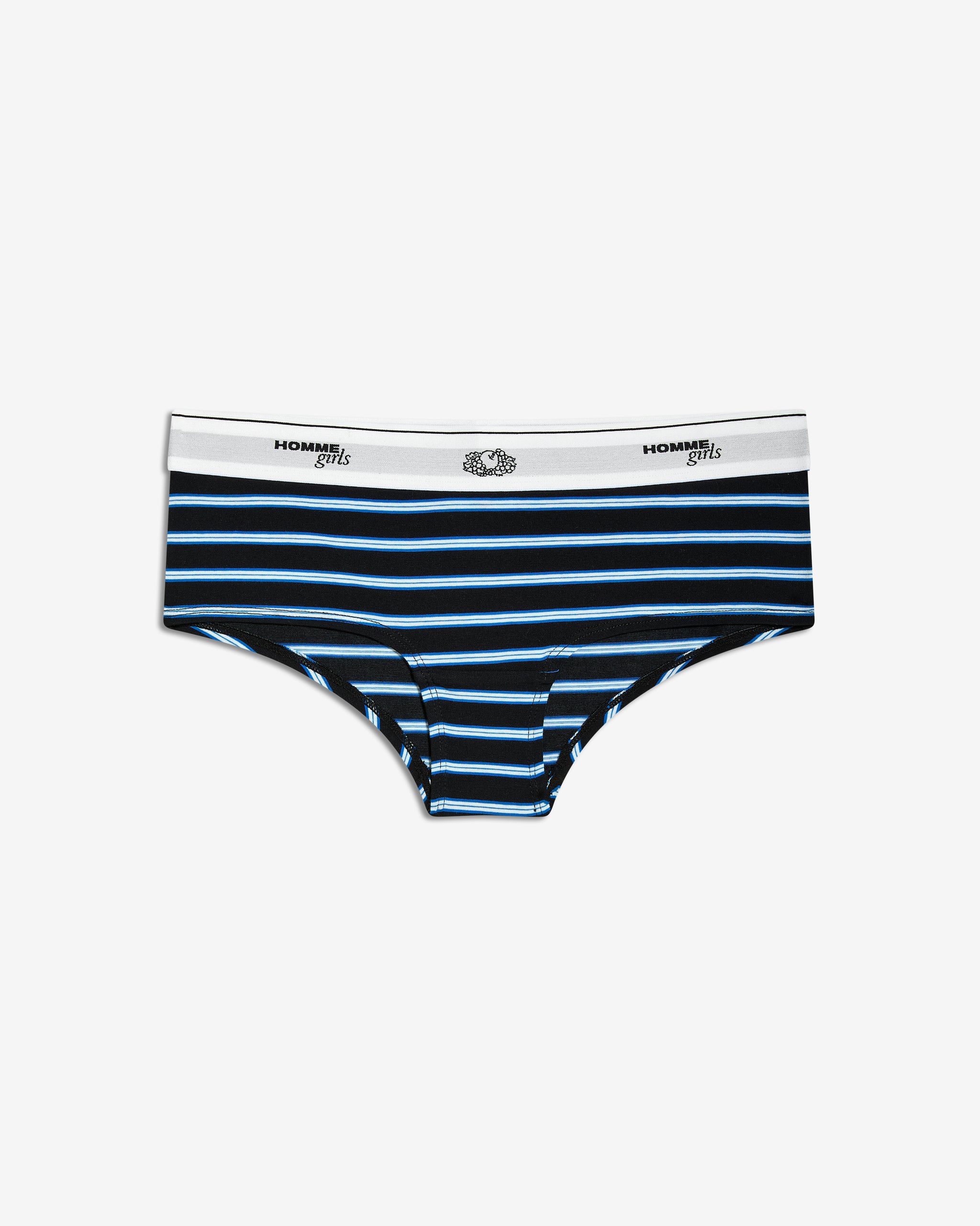 HOMMEGIRLS X Fruit of the Loom Boy Short (3-Pack) Stripe