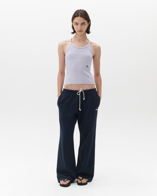 HOMMEGIRLS X Fruit of the Loom Striped Cami Tank Top in Pink