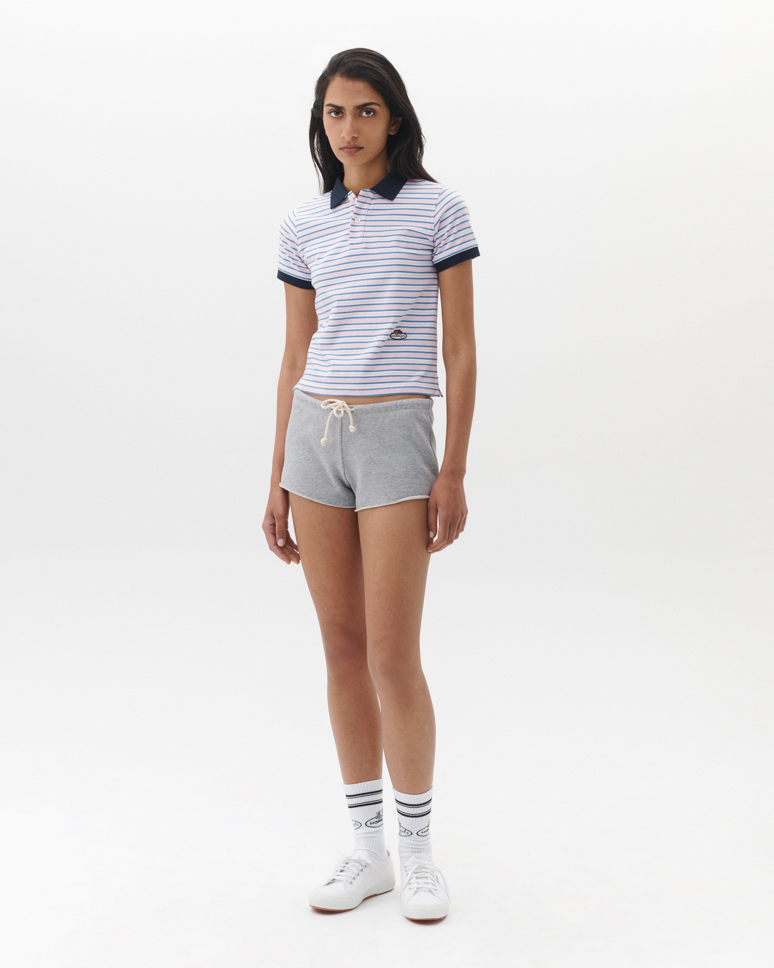 HG X Fruit of the Loom ''Fruity'' Shorts in Heather Gray