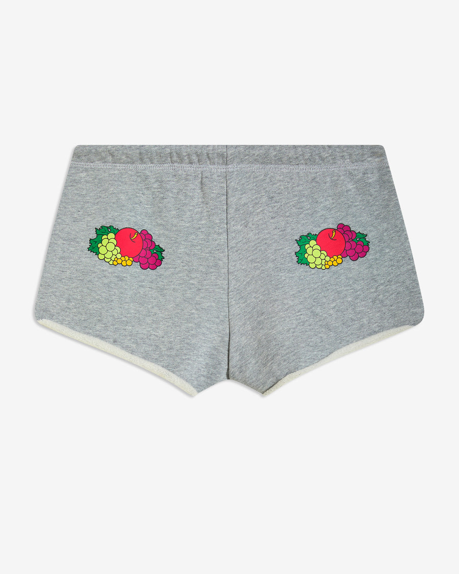 HG X Fruit of the Loom ''Fruity'' Shorts in Heather Gray