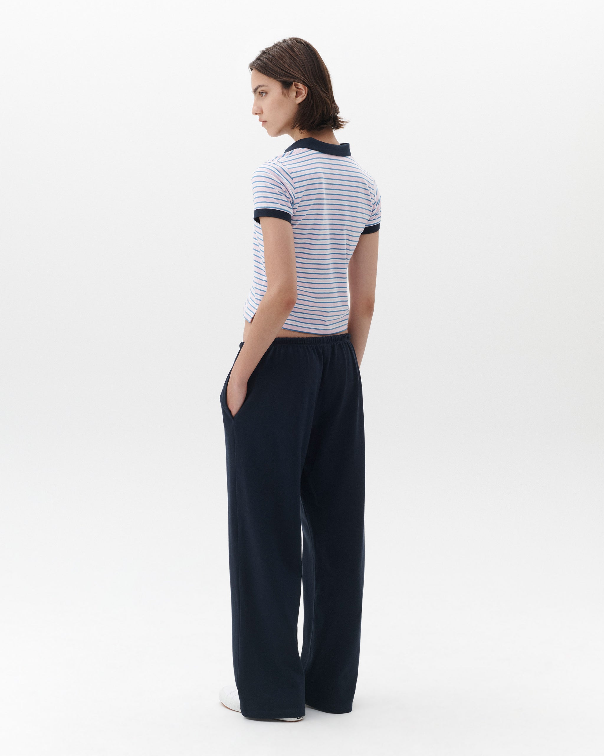 HOMMEGIRLS X Fruit of the Loom Lounge Pants in Dark Navy