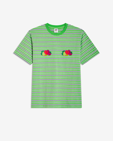 HOMMEGIRLS X Fruit of the Loom Striped T-Shirt