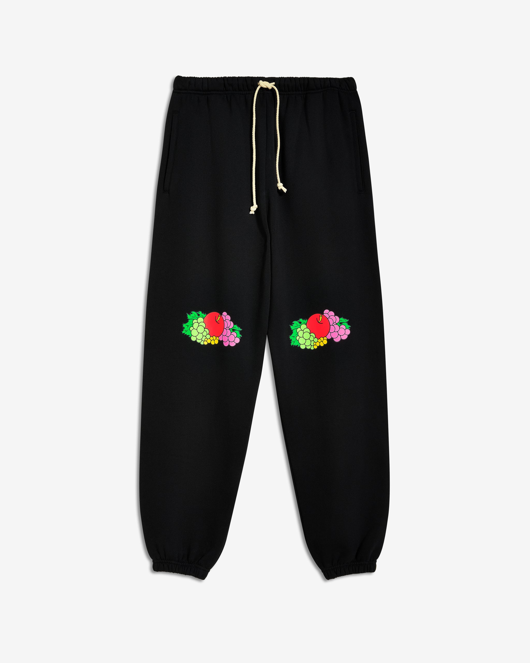 HOMMEGIRLS X Fruit of the Loom Double Logo Sweatpants in Black