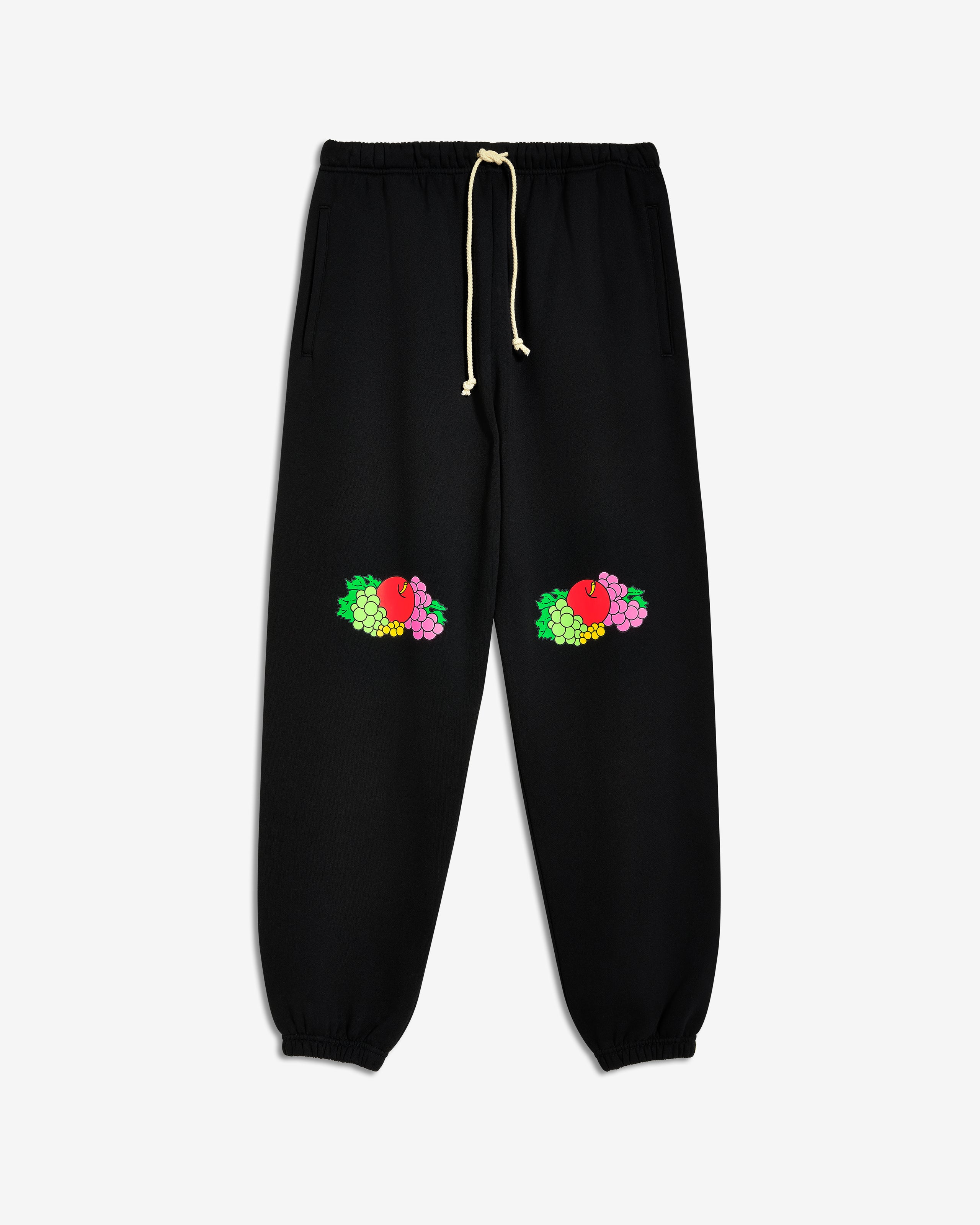 HOMMEGIRLS X Fruit of the Loom Double Logo Sweatpants in Black