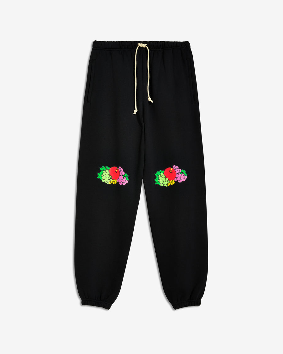 HOMMEGIRLS X Fruit of the Loom Double Logo Sweatpants in Black