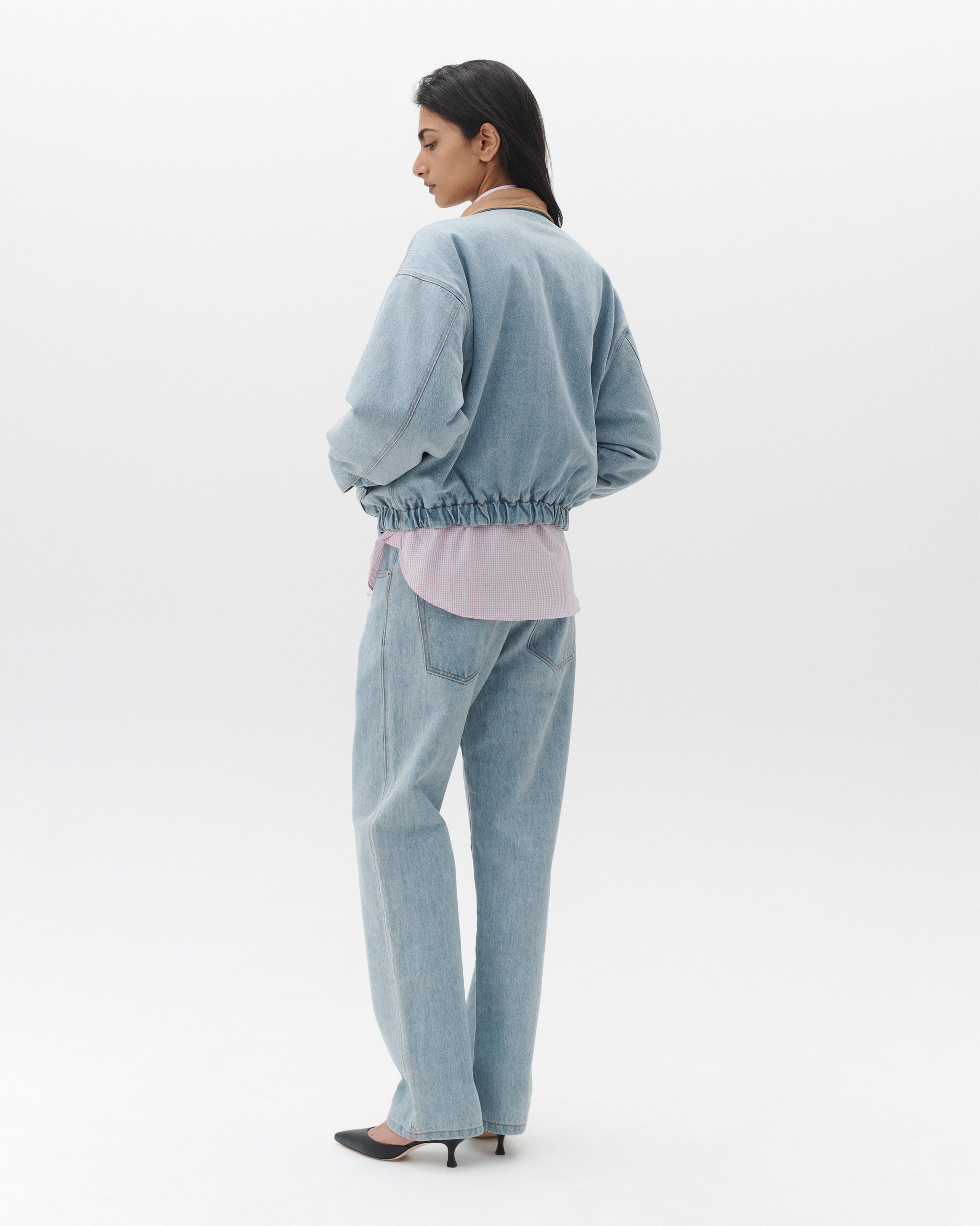 Denim Bomber