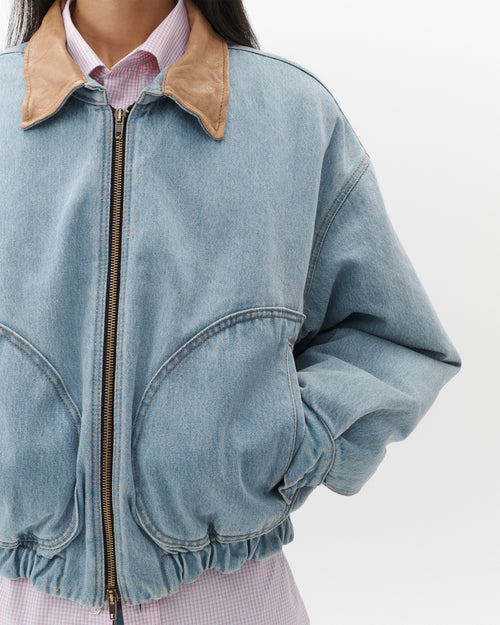 Denim Bomber