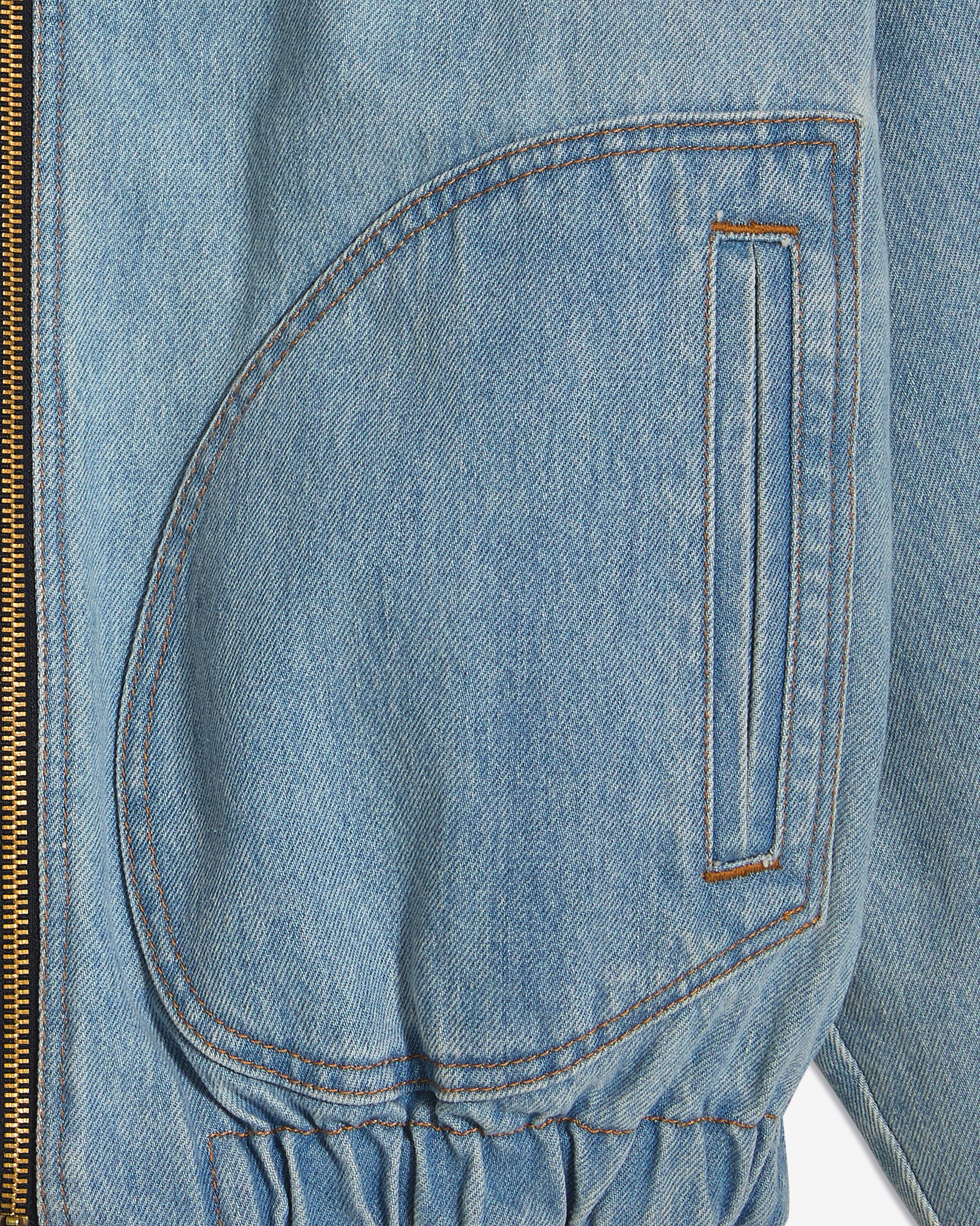 Denim Bomber