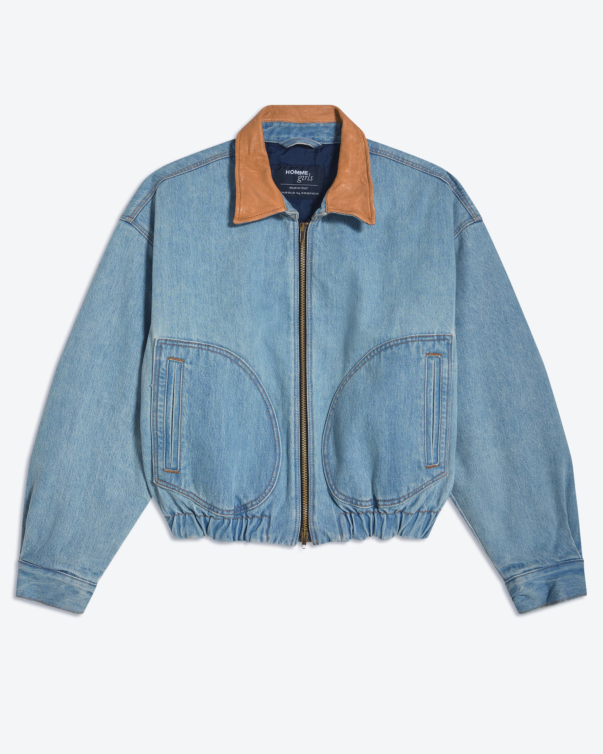 Denim Bomber