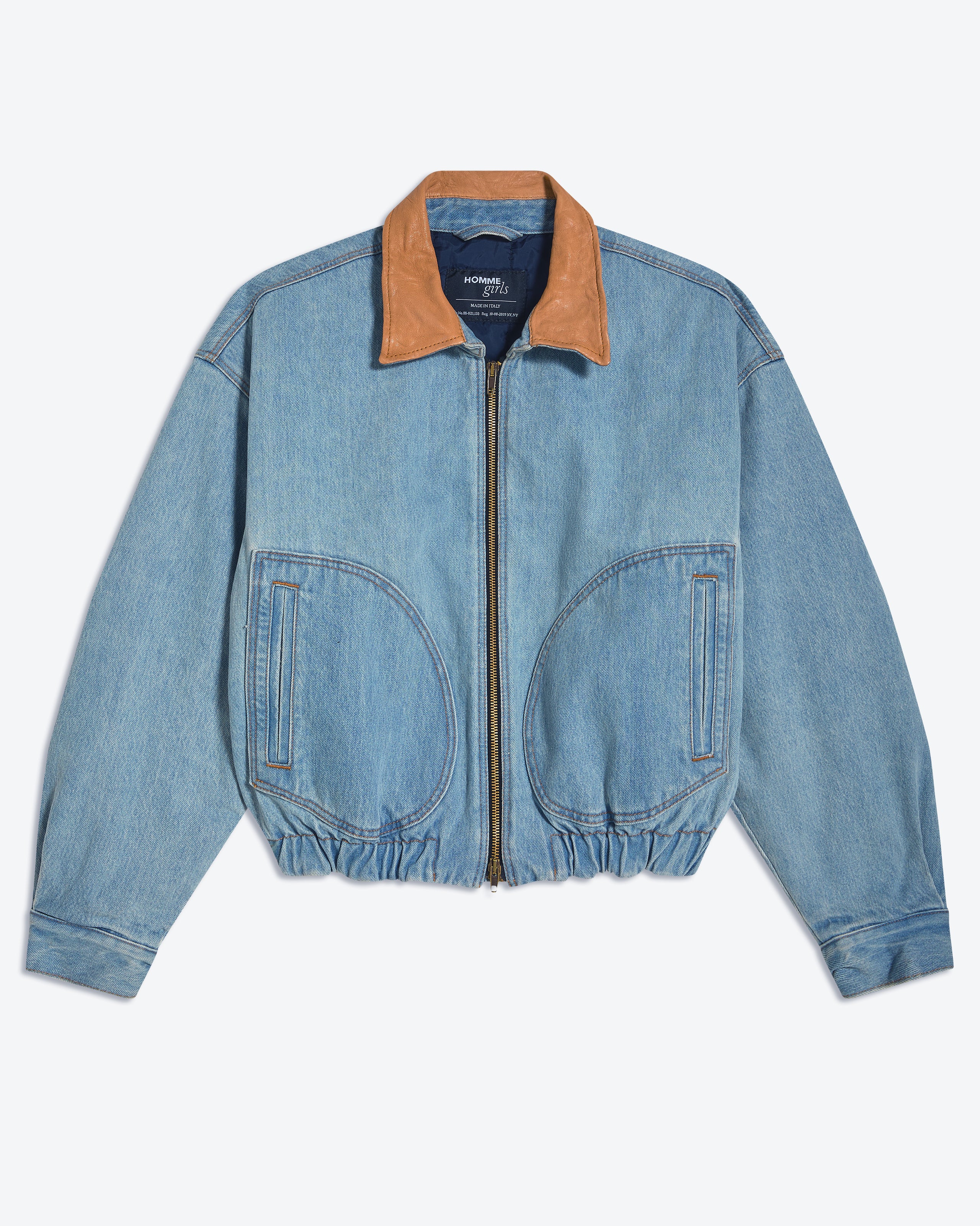 Denim Bomber