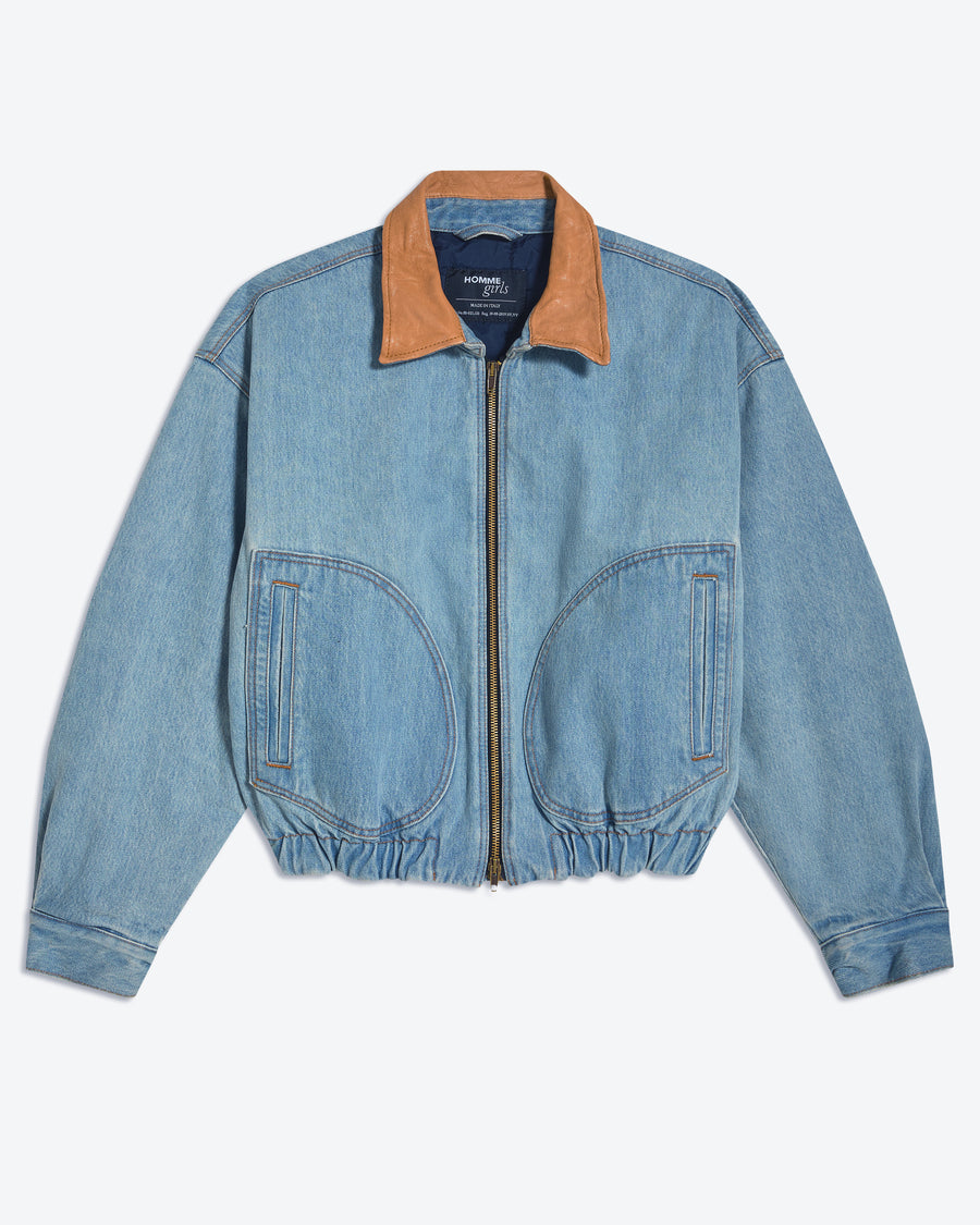 Denim Bomber
