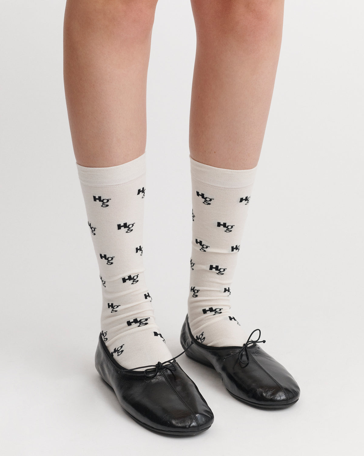 HG Tall Socks in Ivory