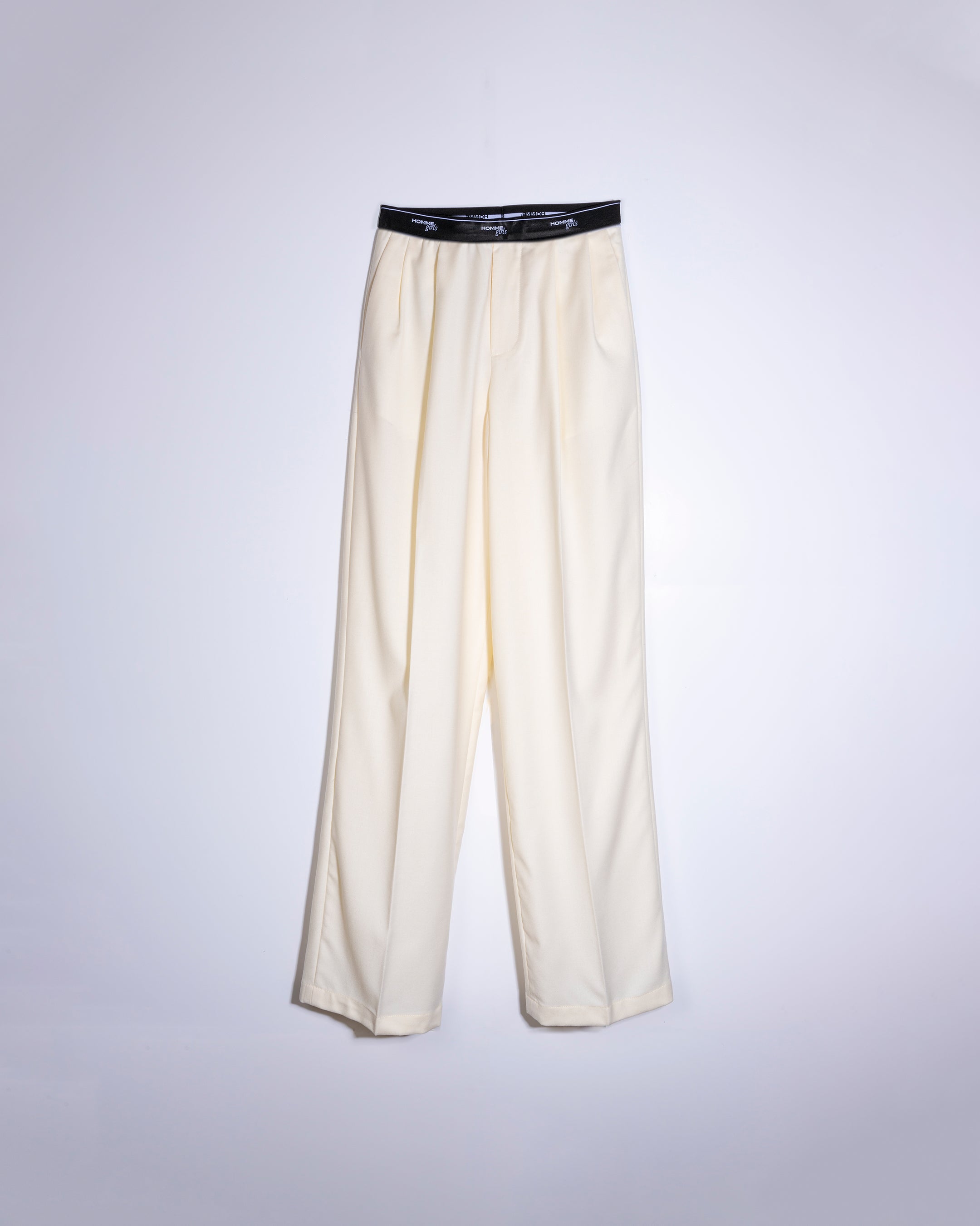 Off White Tuxedo Pant