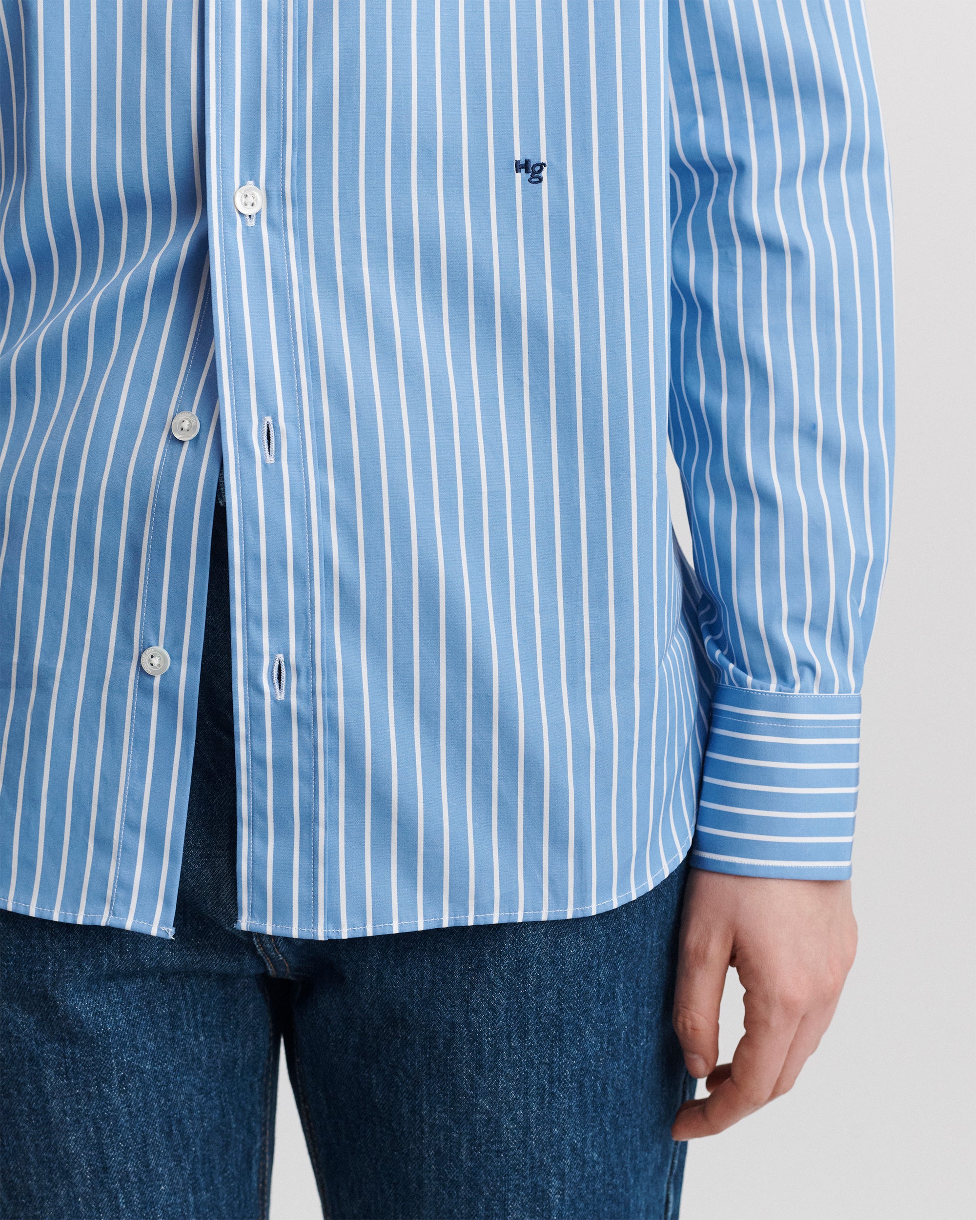 homme girls CLASSIC STRIPE SHIRT シャツ Classic Shirt in Stripe – HOMMEGIRLS