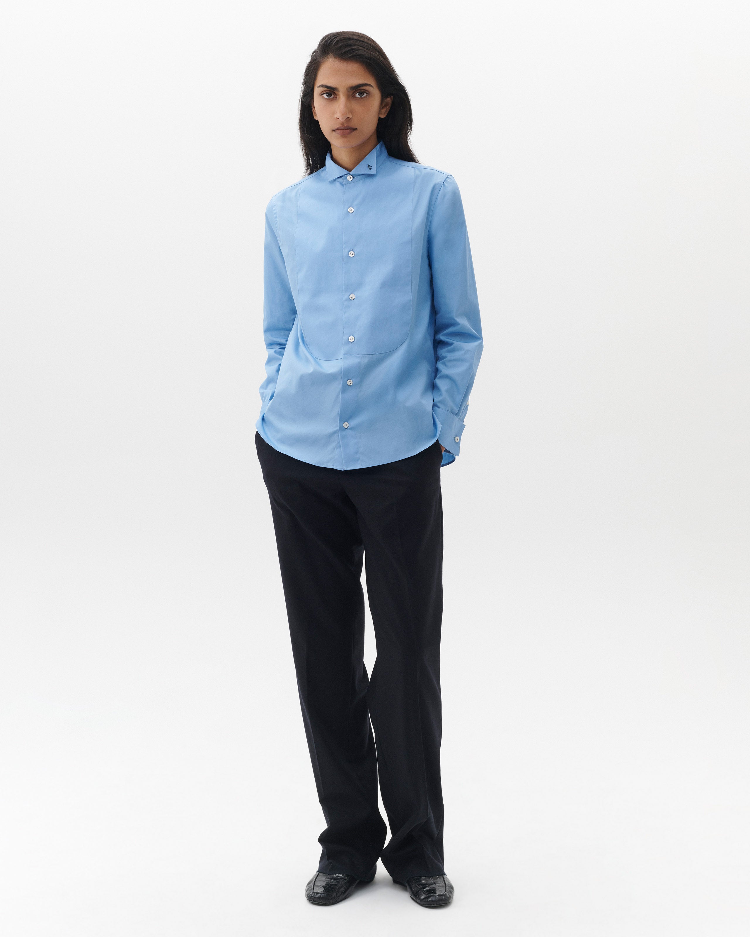 Tux Shirt in French Blue