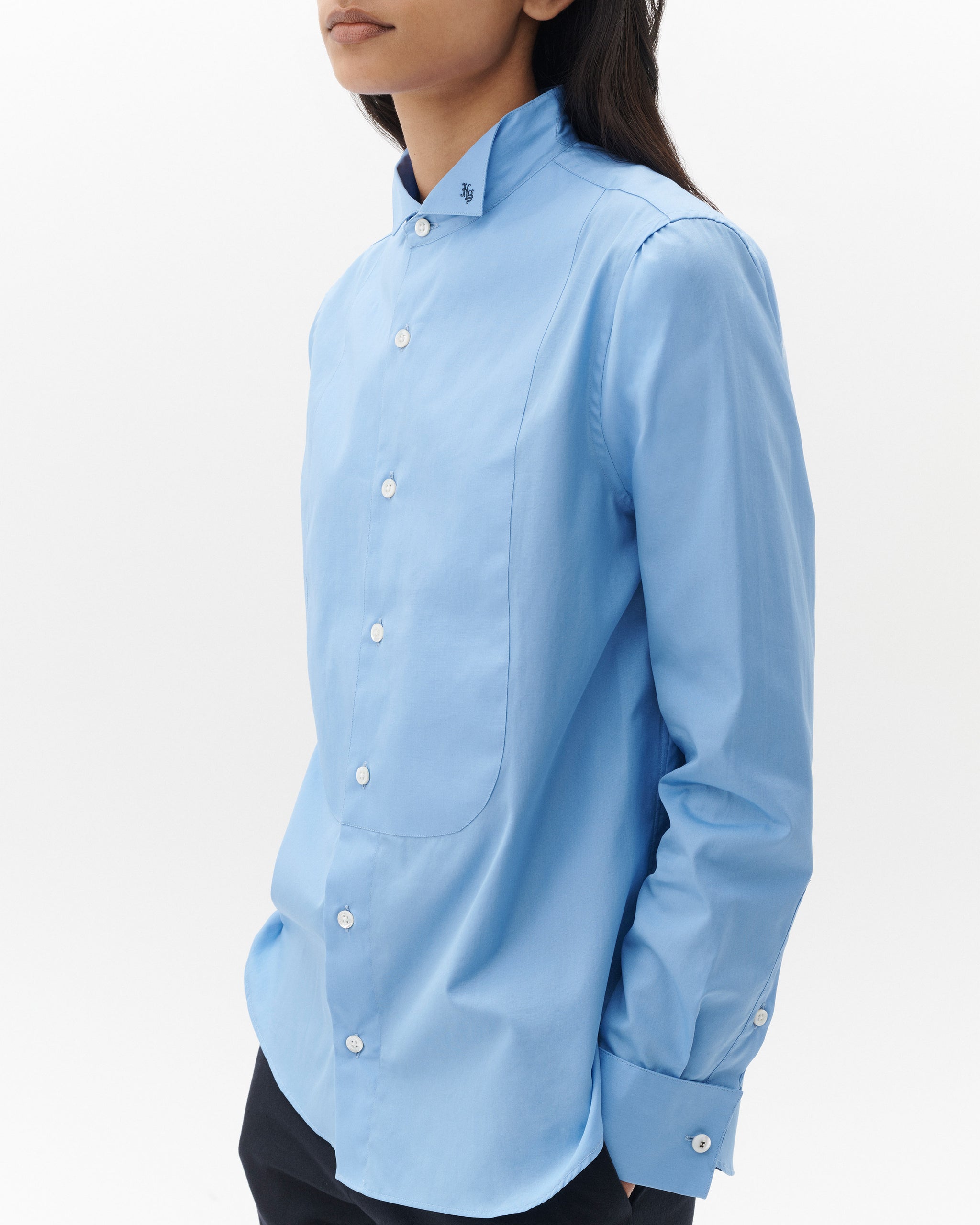 Tux Shirt in French Blue