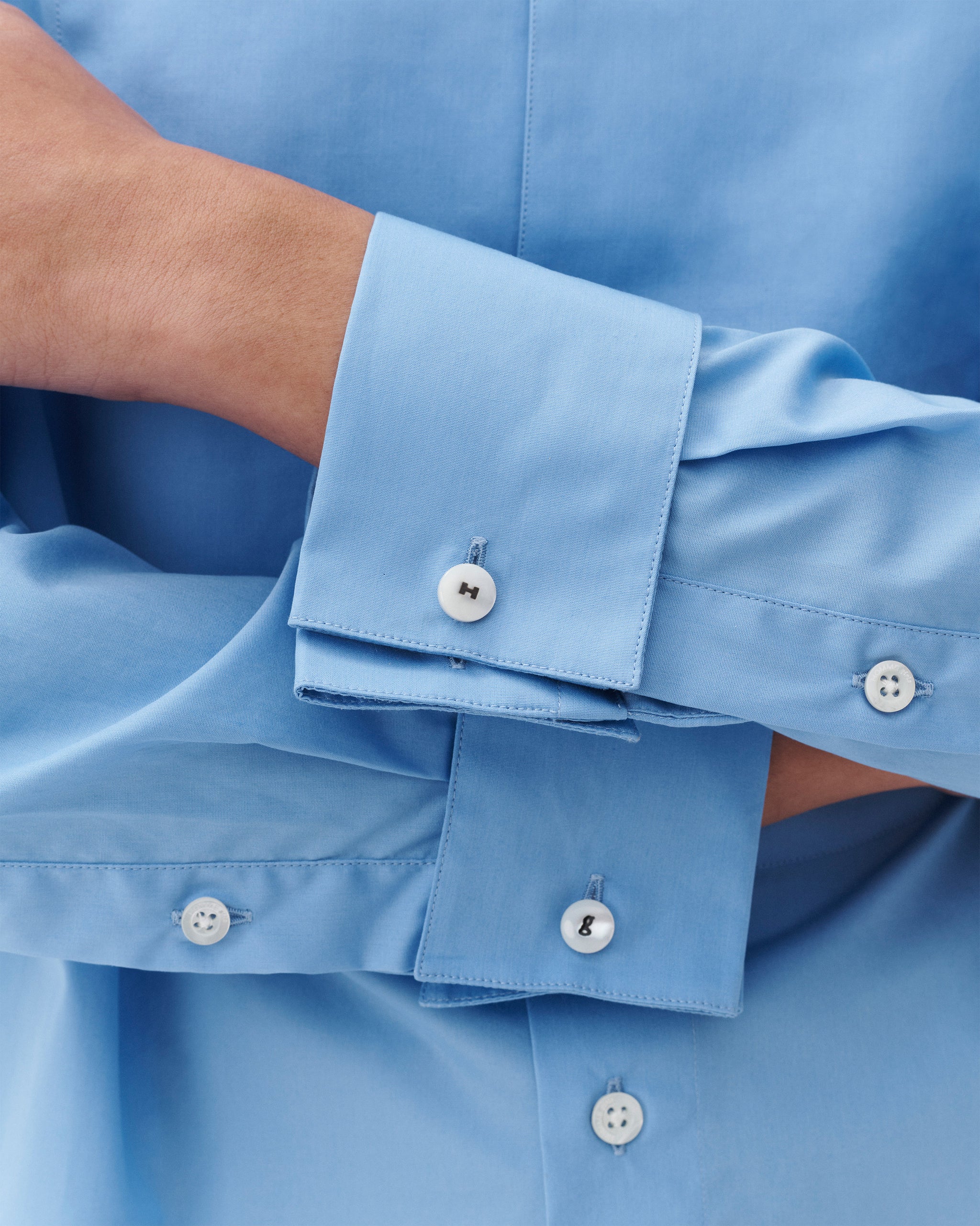 Tux Shirt in French Blue