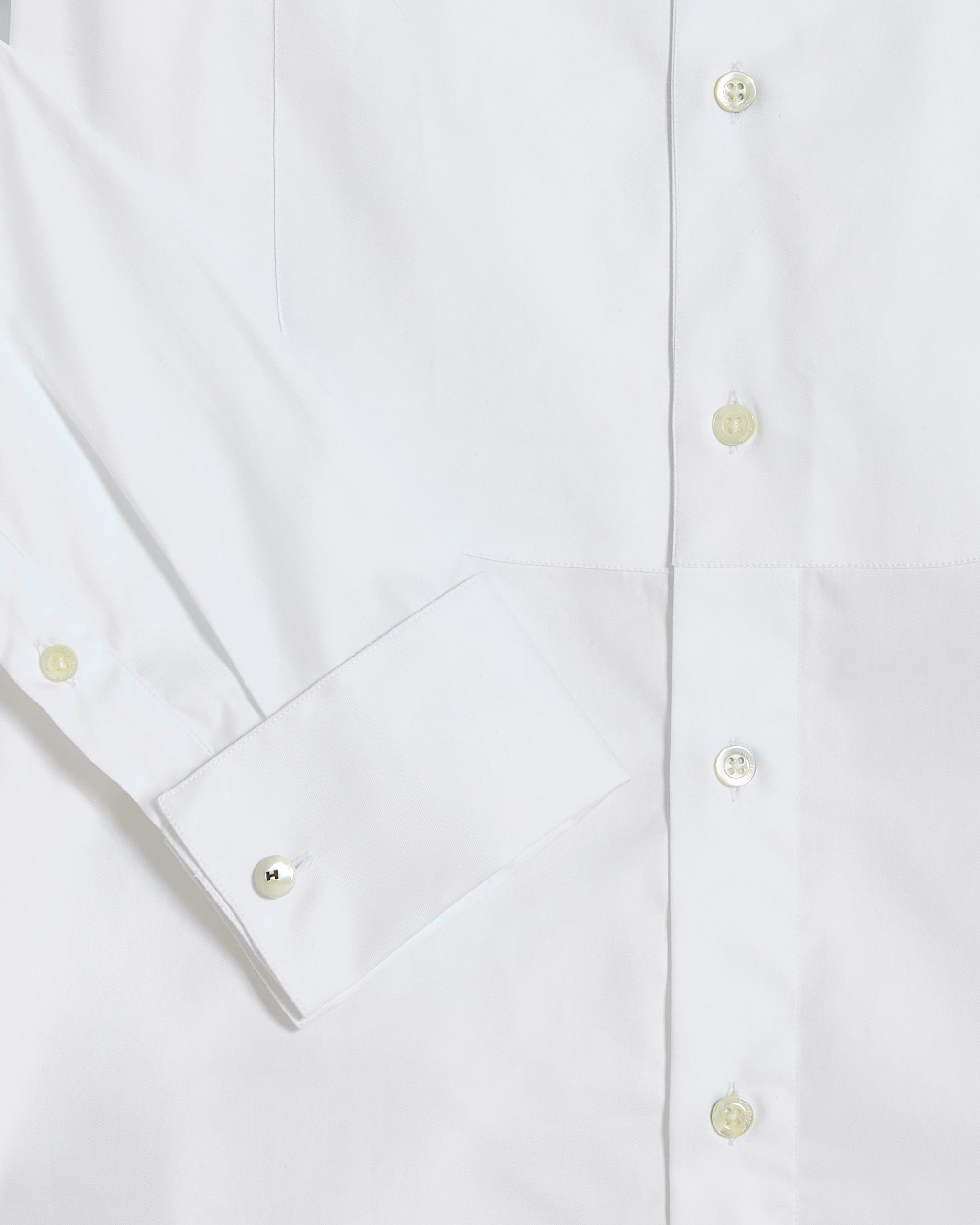 Tux Shirt in White