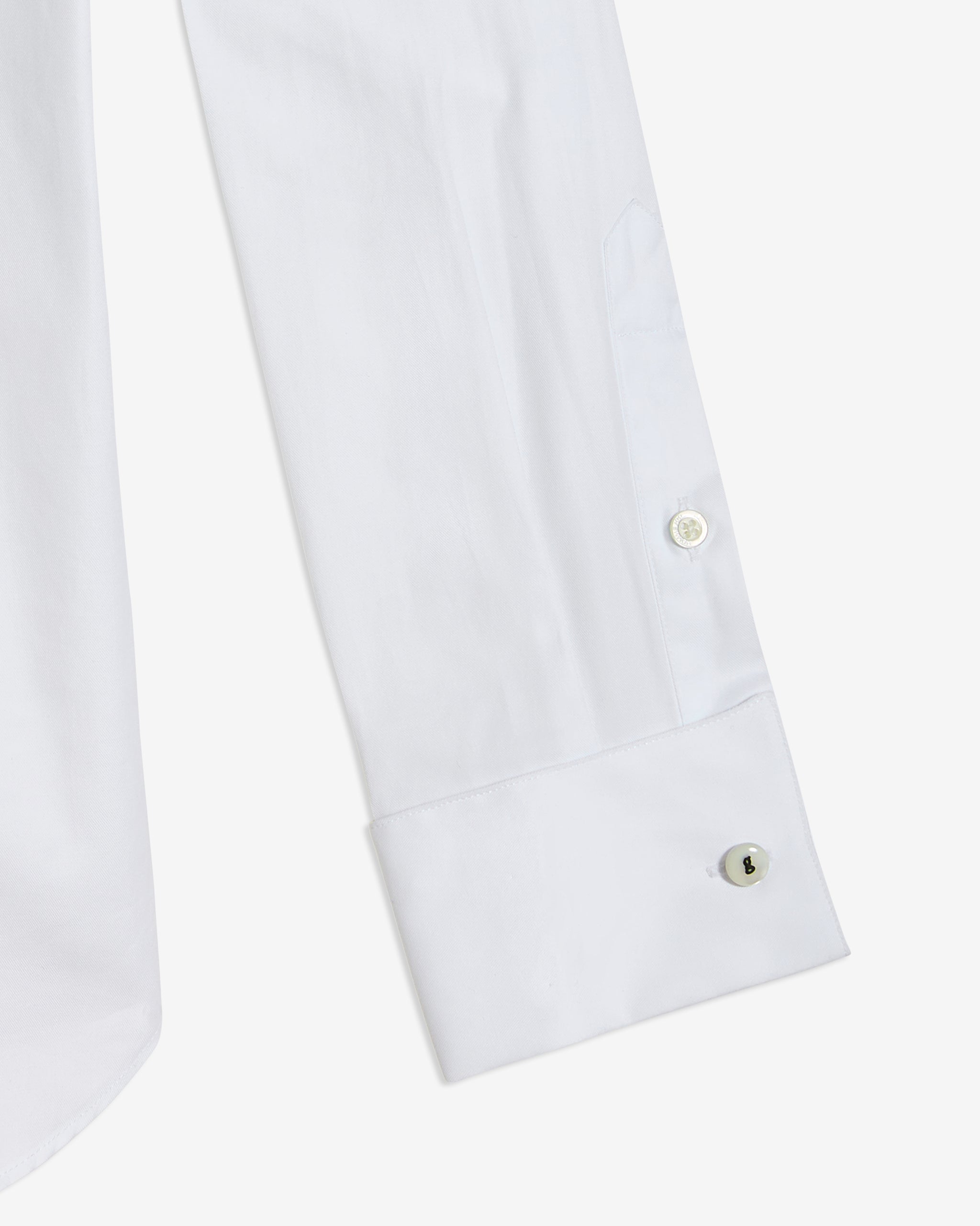 Tux Shirt in White