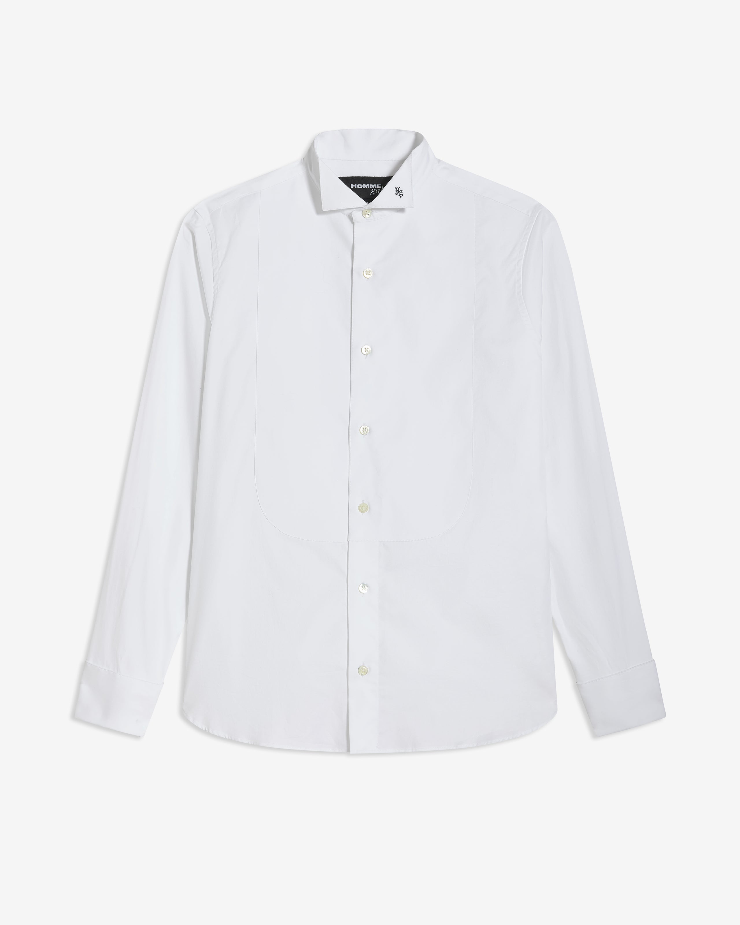 Tux Shirt in White