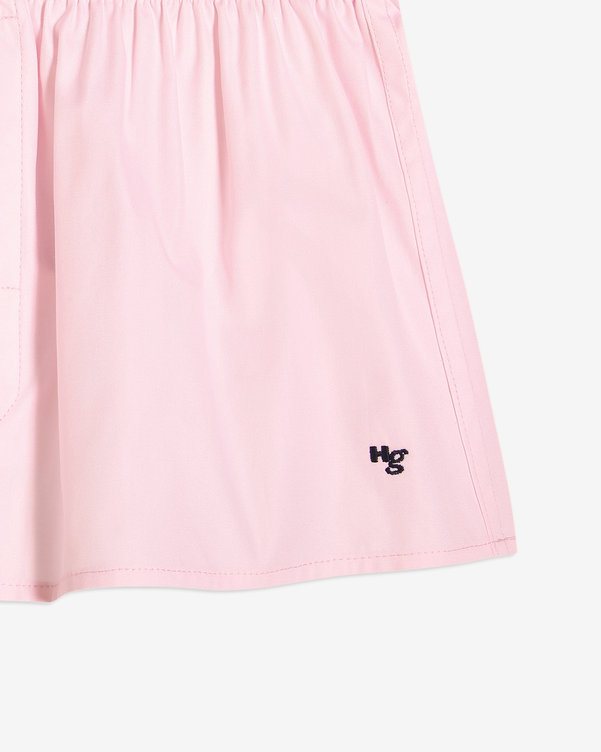 Mini Skirt in Pink Oxford
