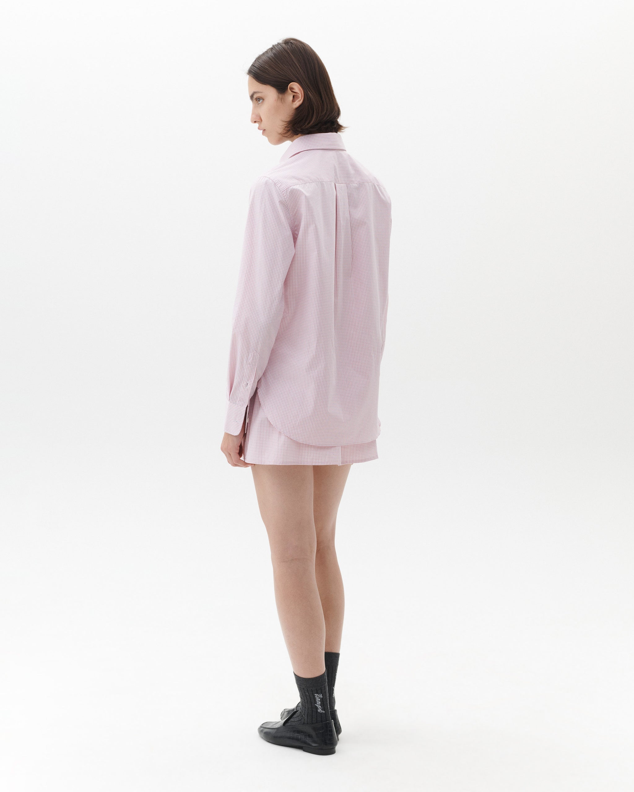 Mini Skirt in Pink Graph