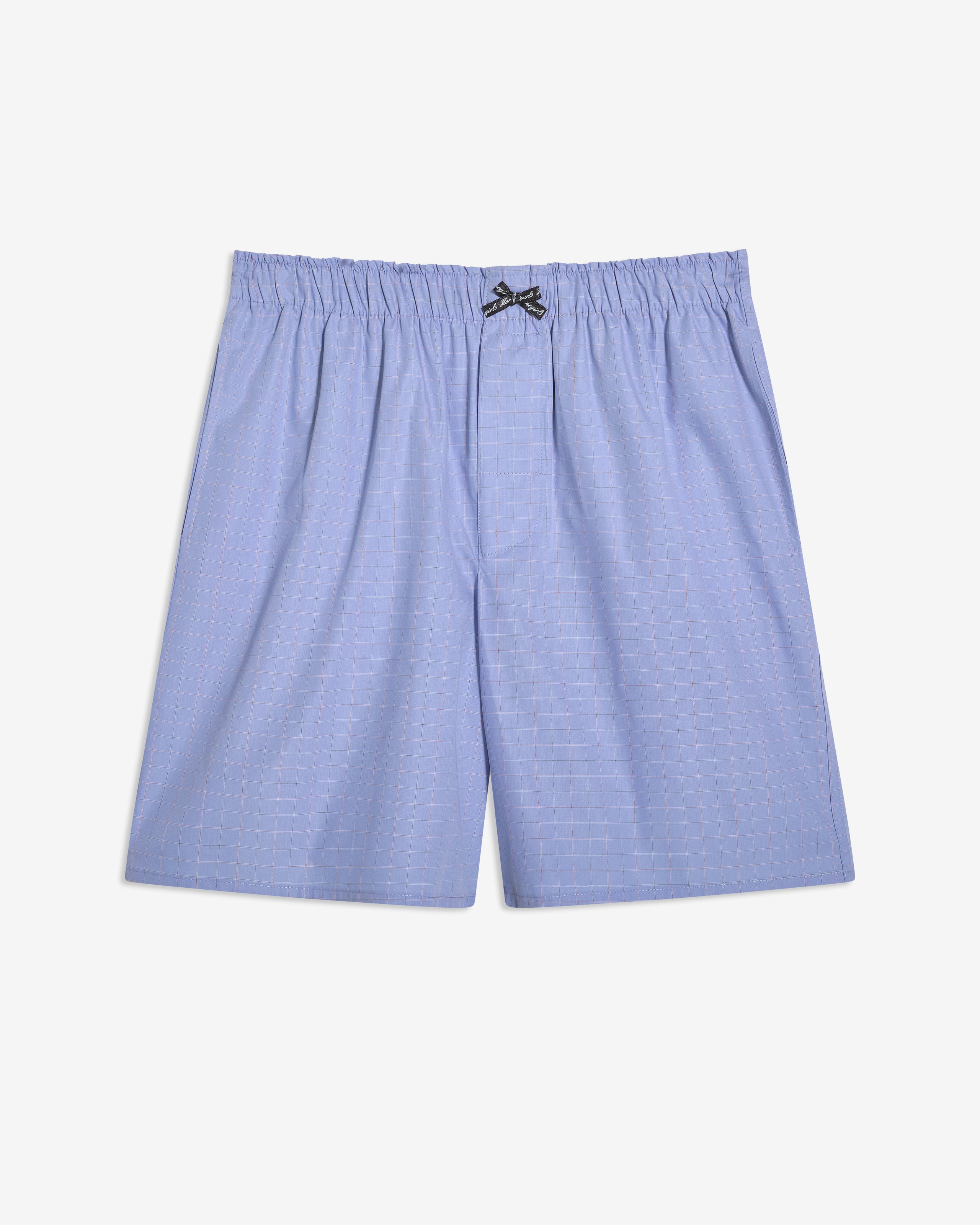 Long Boxer Short in Blue Graph