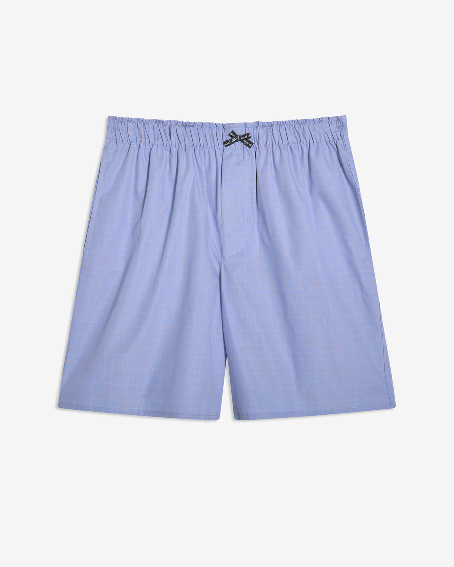Long Boxer Short in Blue Graph