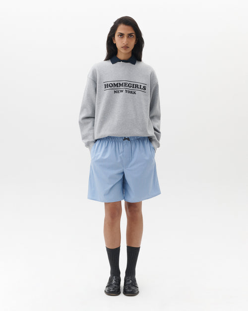 Long Boxer Short in Blue Graph