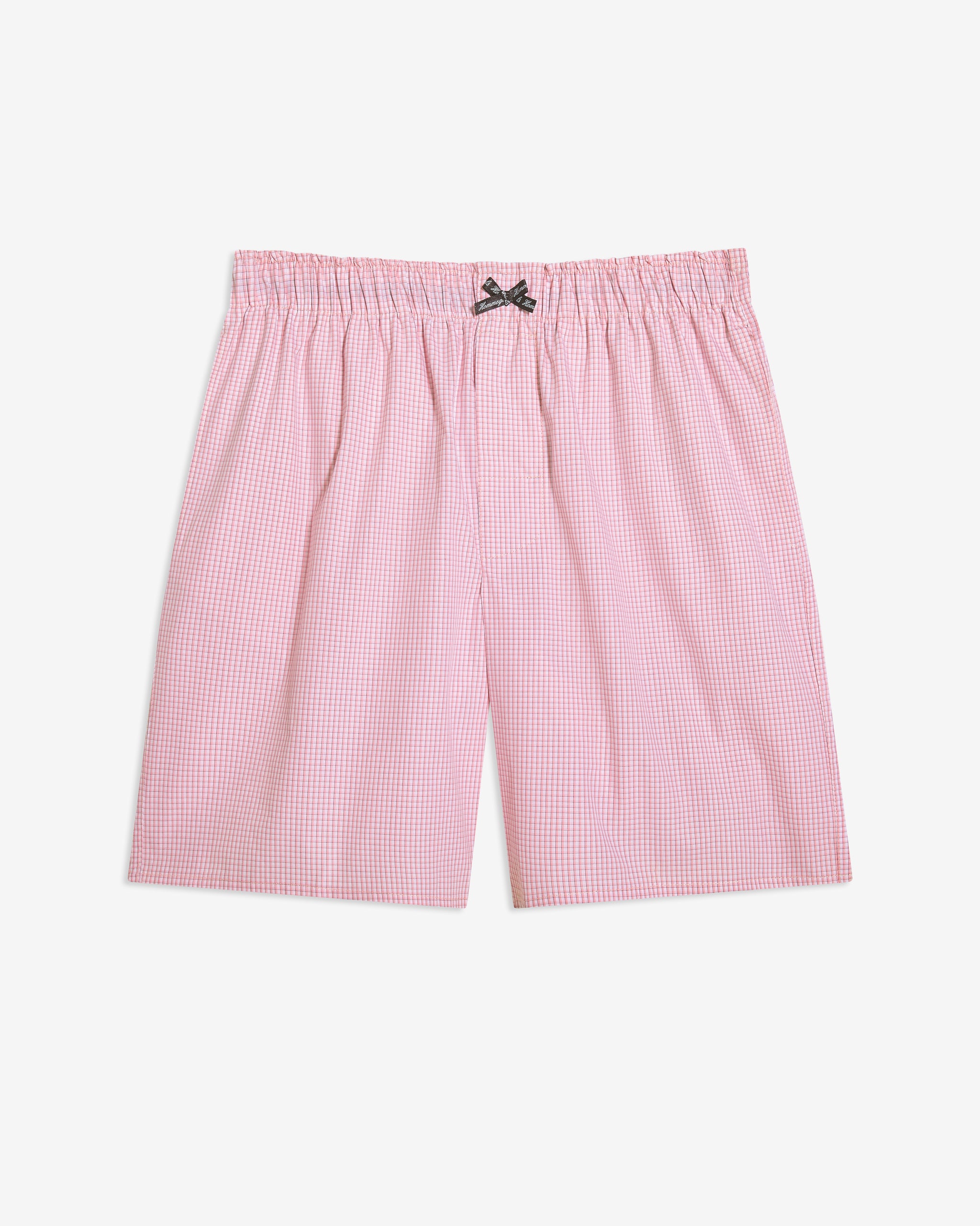 Long Boxer Short in Pink Graph