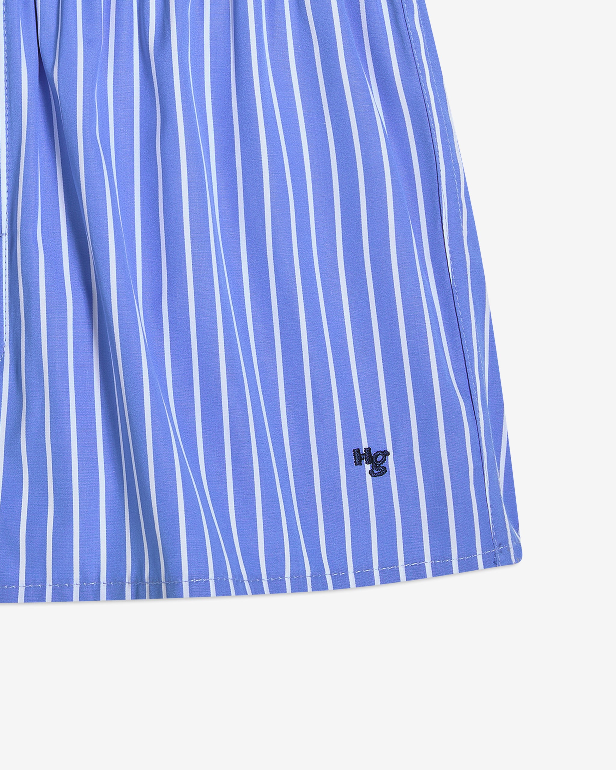 Mini Boxer in Blue Stripe