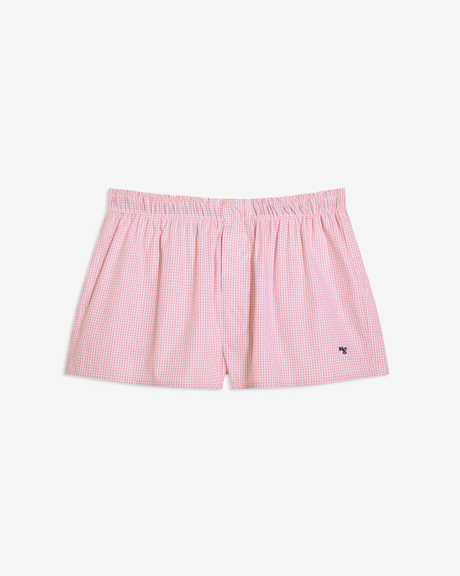 Mini Boxer in Pink Graph