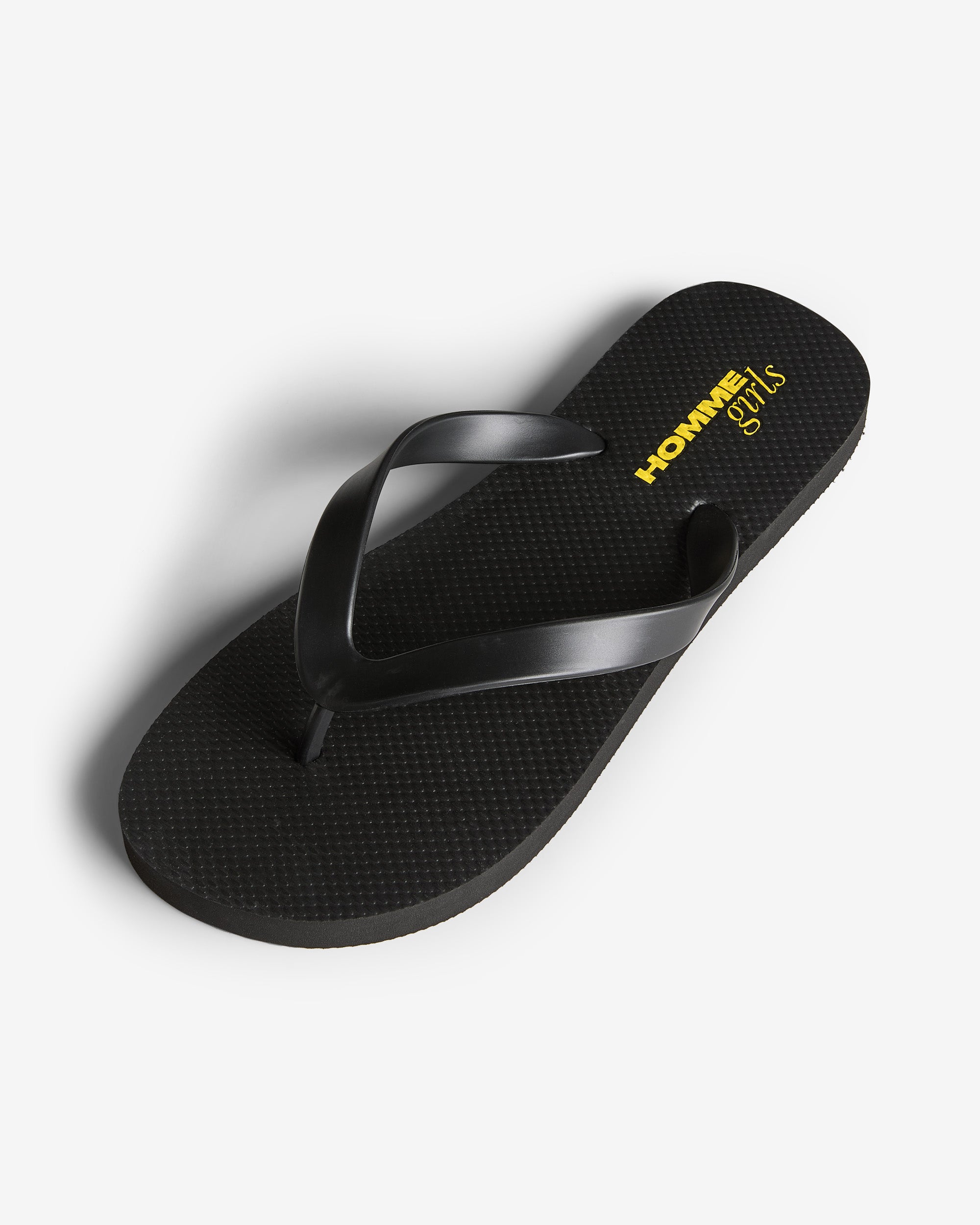 HommeGirls Flip Flops in Black