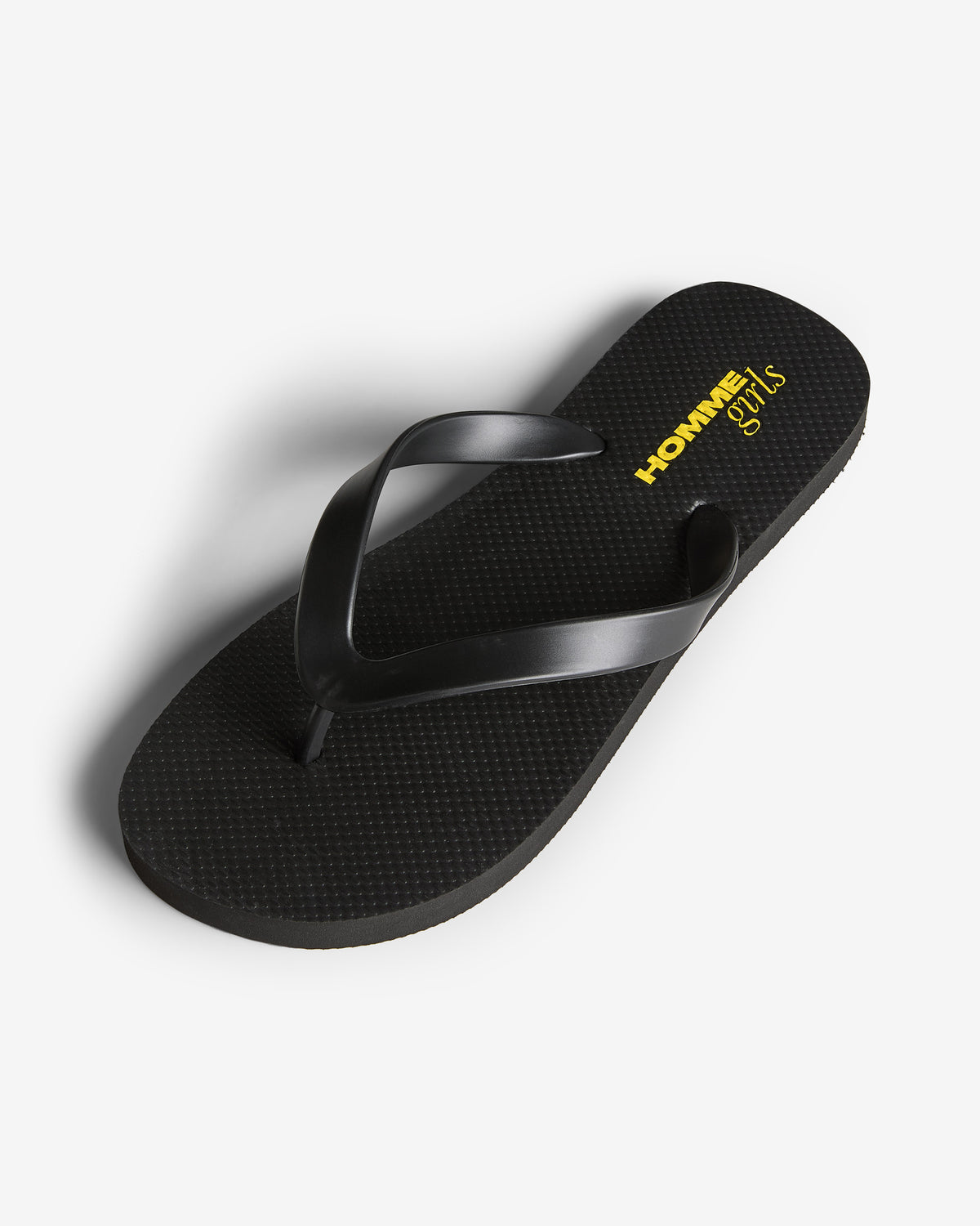 HommeGirls Flip Flops in Black