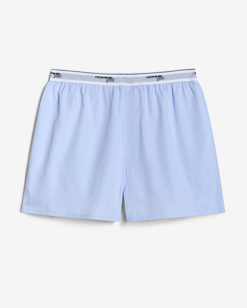 Boxer Shorts in Chambray Blue – HOMMEGIRLS