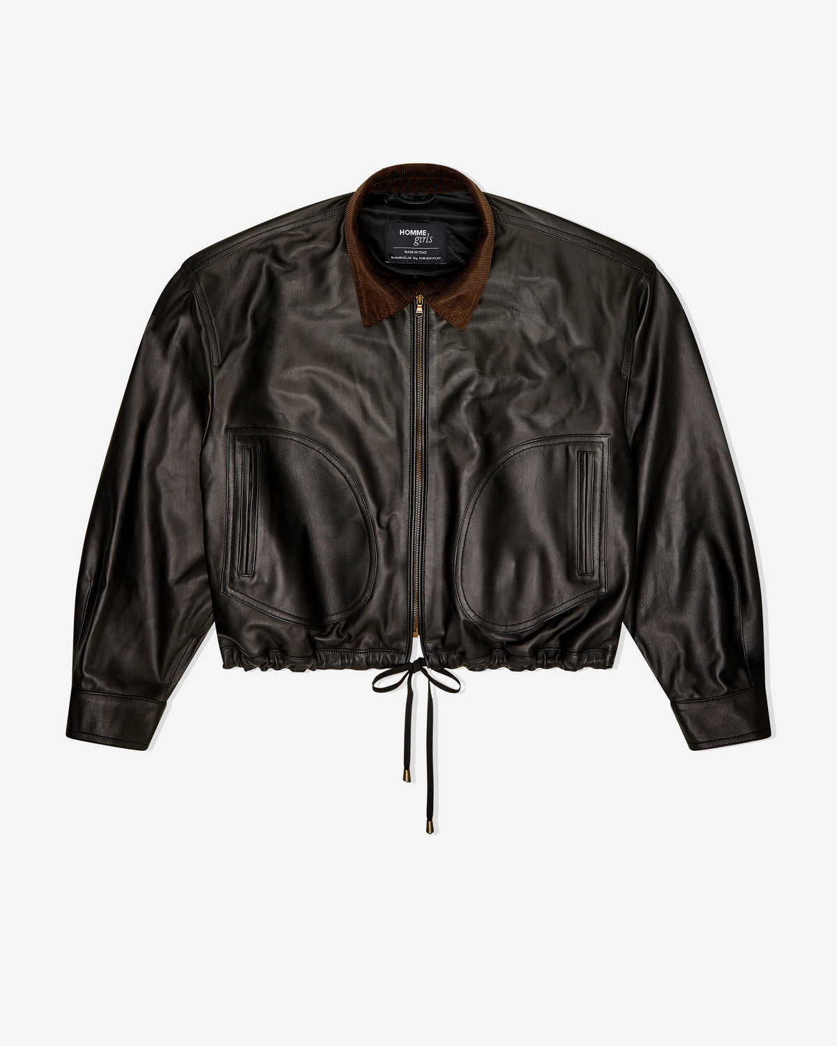 Leather Parachute Jacket