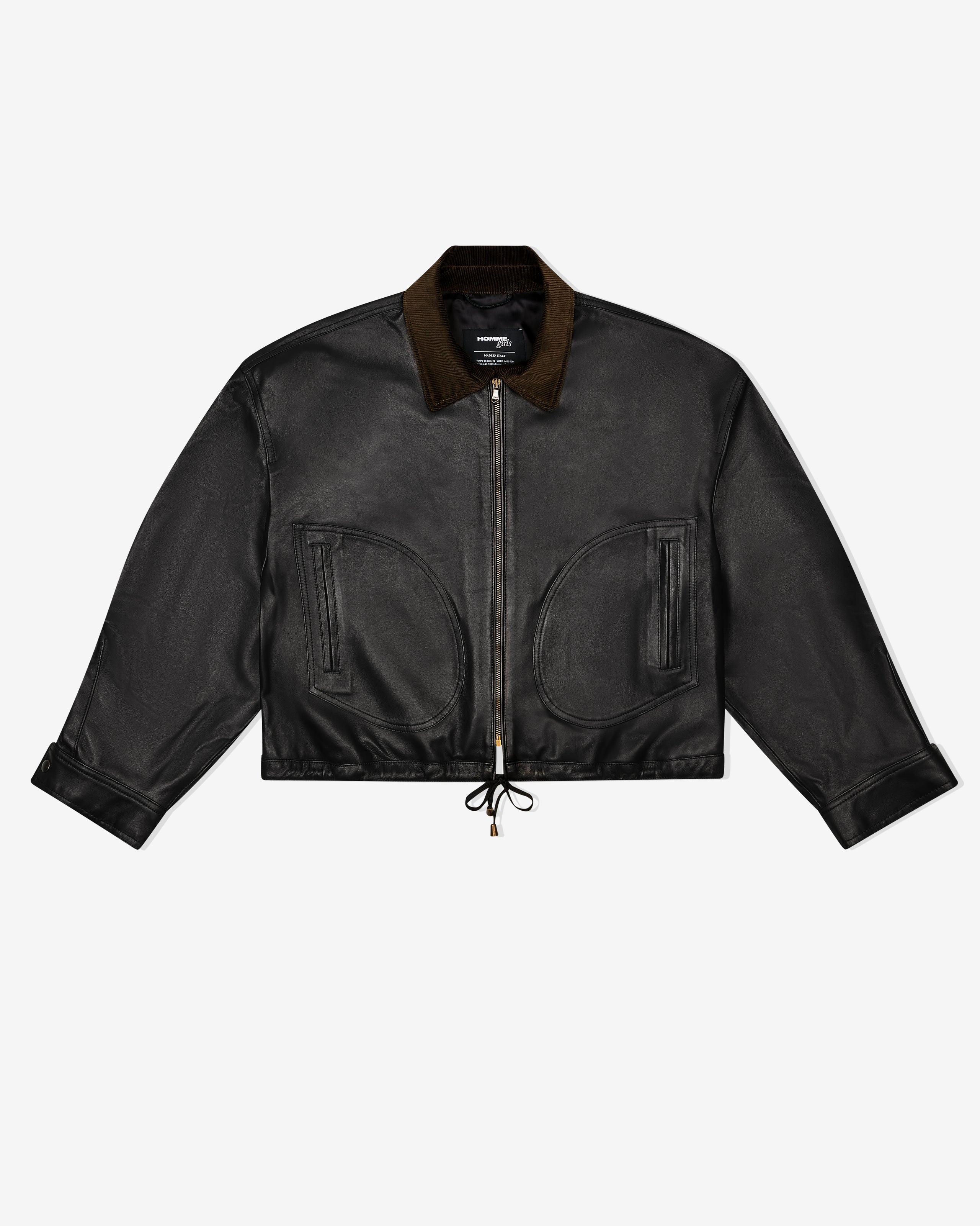 Leather Parachute Jacket