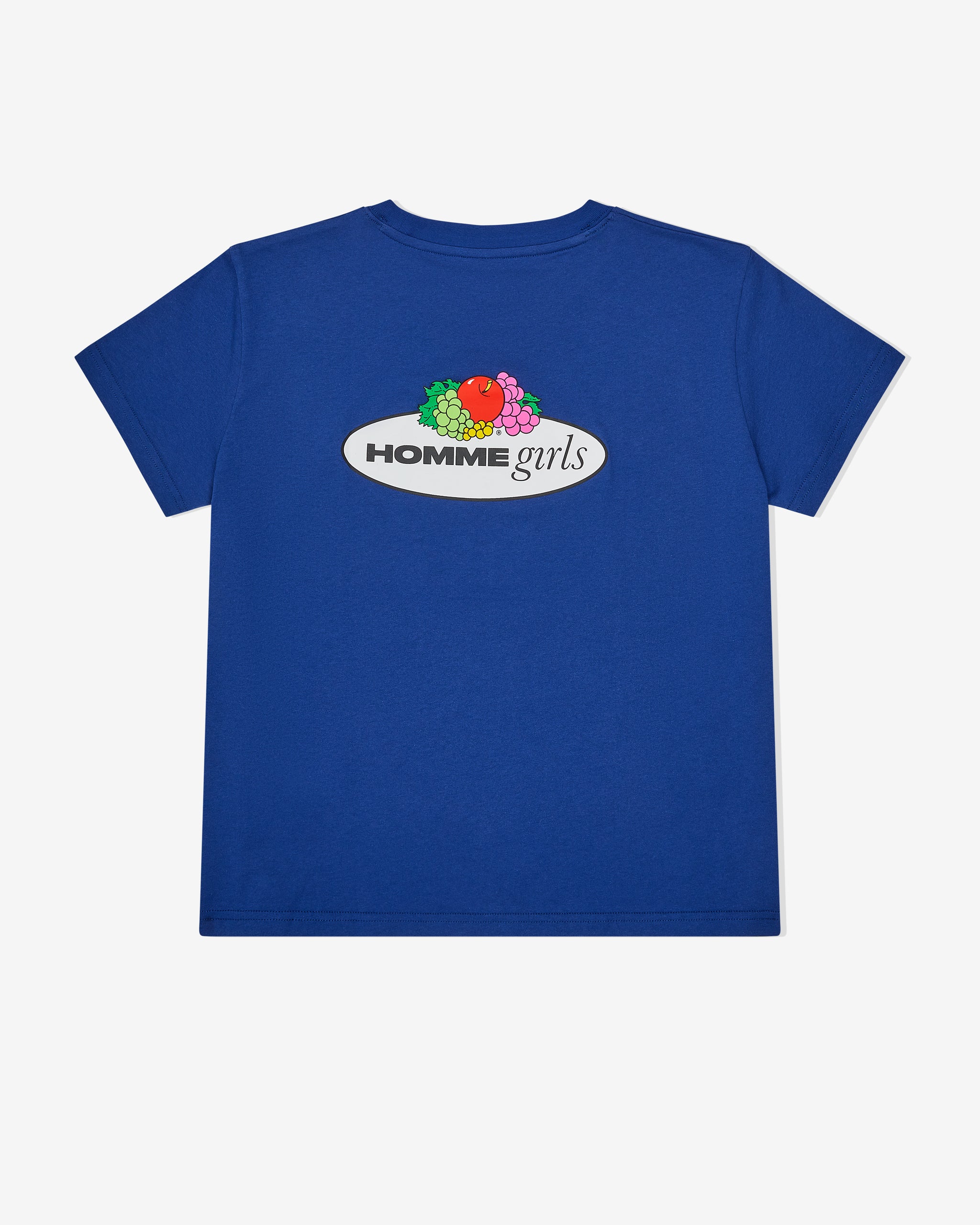 HommeGirls x Fruit Of The Loom Graphic Tee in Navy