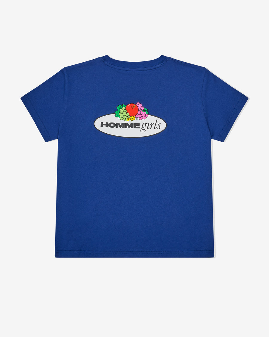 HommeGirls x Fruit Of The Loom Graphic Tee in Navy