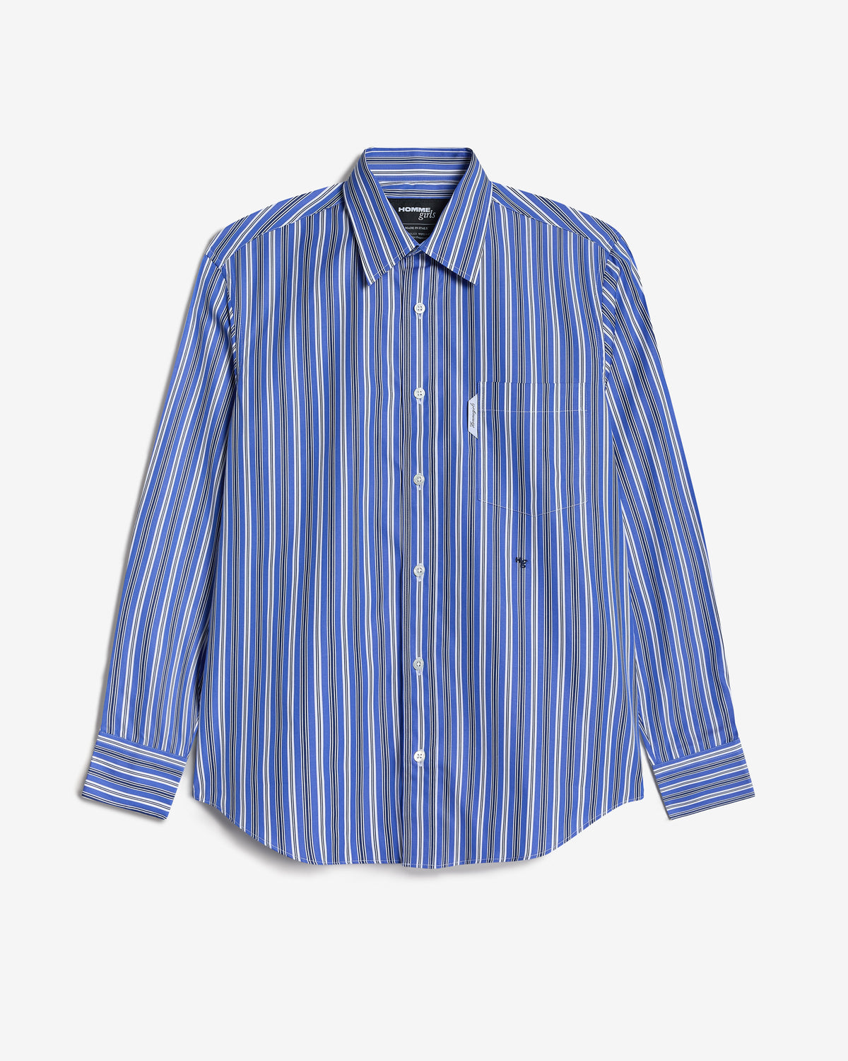 Classic Shirt in Blue Porto Stripe