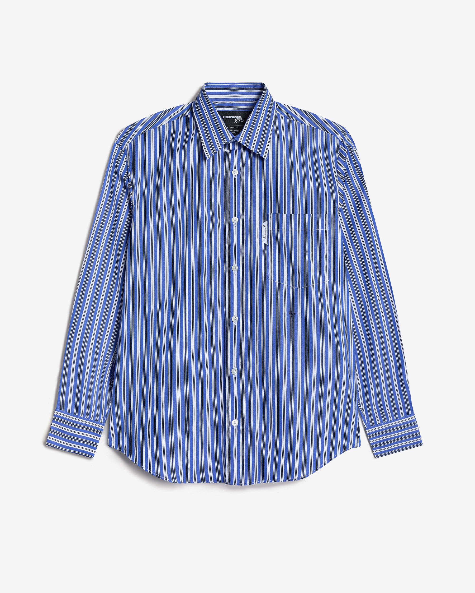 Classic Shirt in Blue Porto Stripe