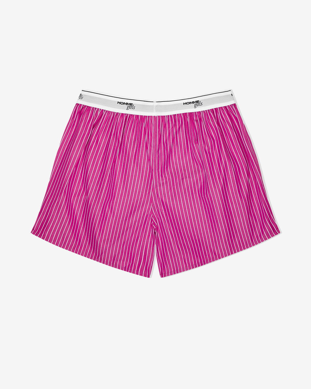 Boxer Shorts in Raspberry Stripe