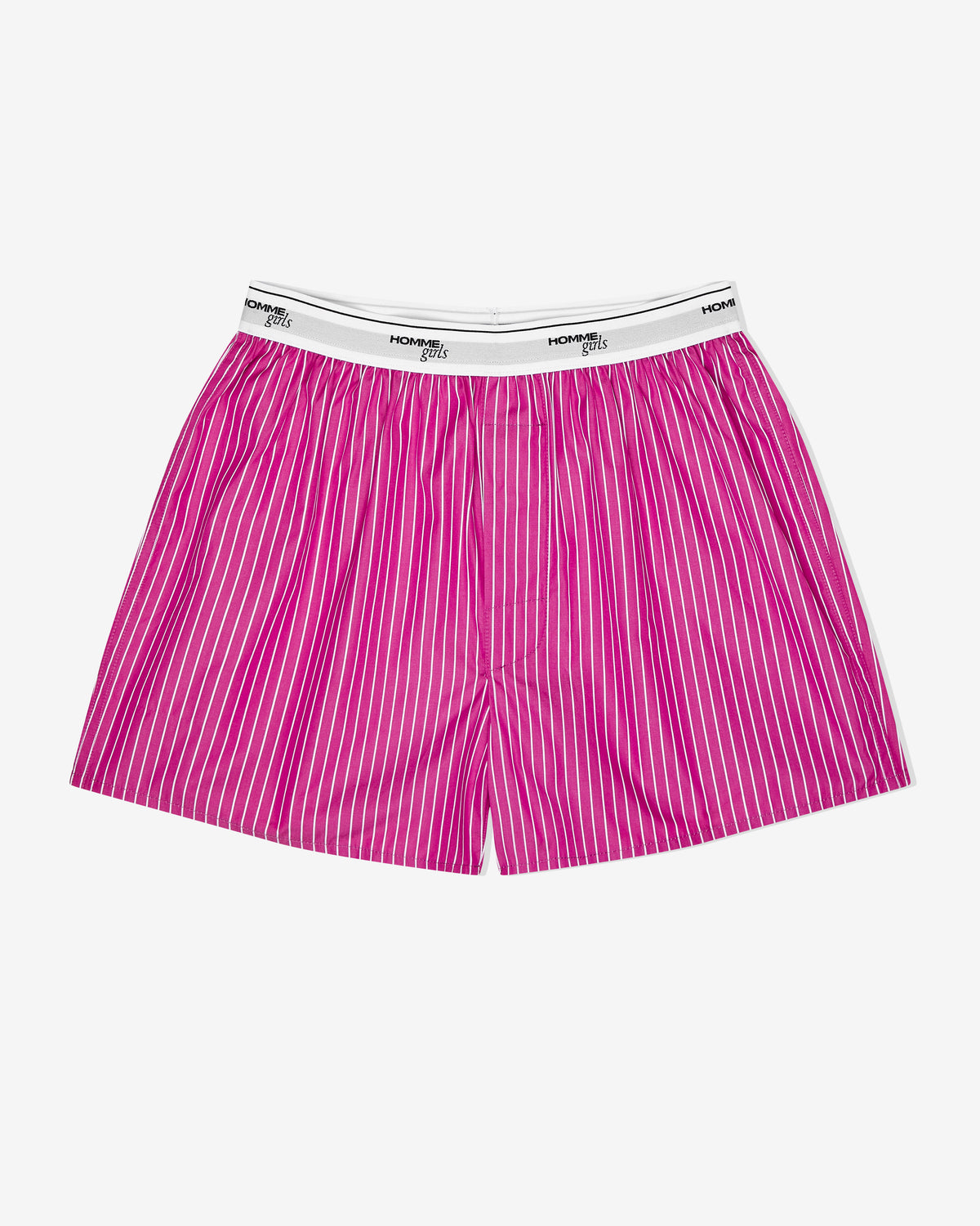 Boxer Shorts in Raspberry Stripe