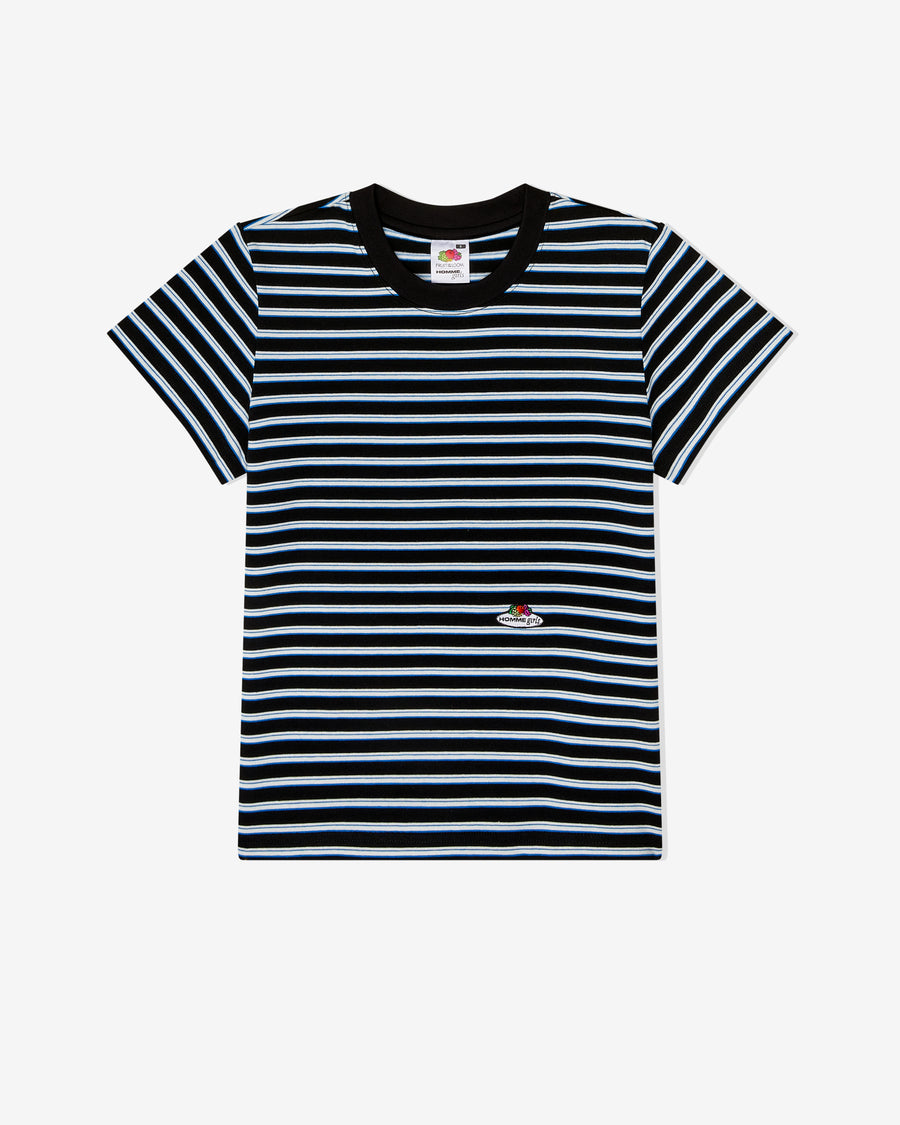 HommeGirls x Fruit Of The Loom Stripe Baby Tee