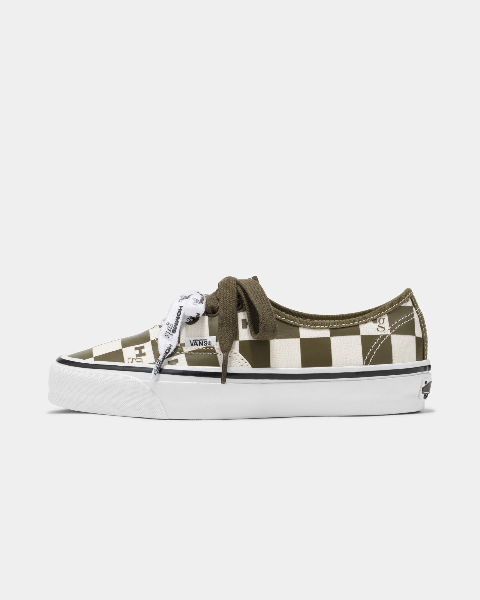 OTW HOMMEGIRLS Authentic 44 in Dark Olive Checkerboard OTW HOMMEGIRLS Authentic 44 in Dark Olive Checkerboard