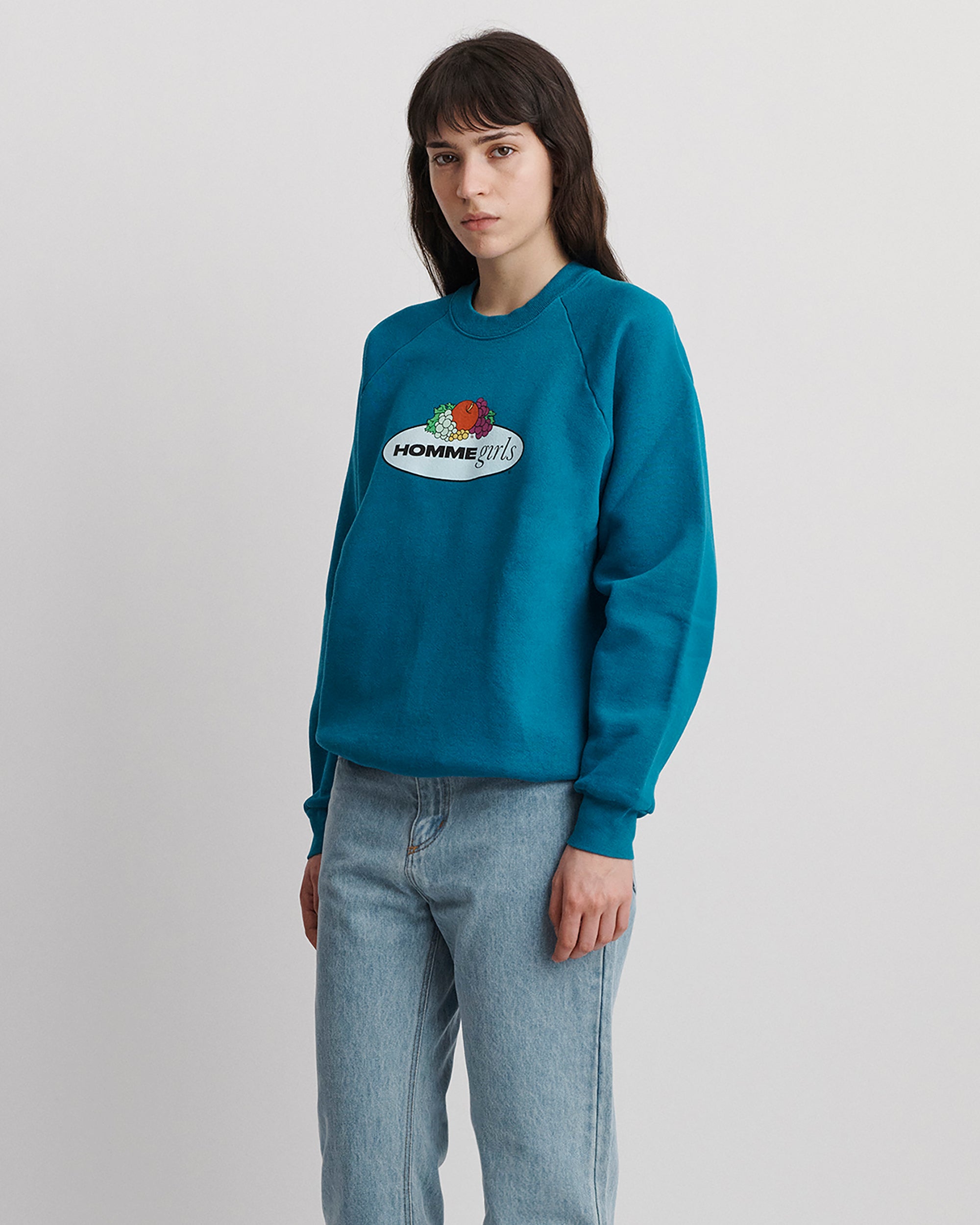N°14 Vintage Fruit of the Loom Upcycle Sweatshirt – HOMMEGIRLS