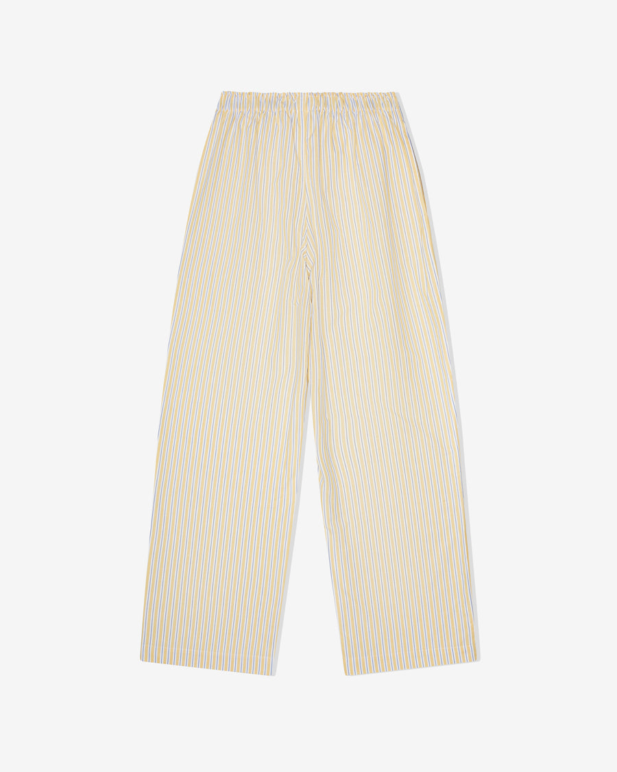 Pajama Pant in Oxford Yellow Stripe